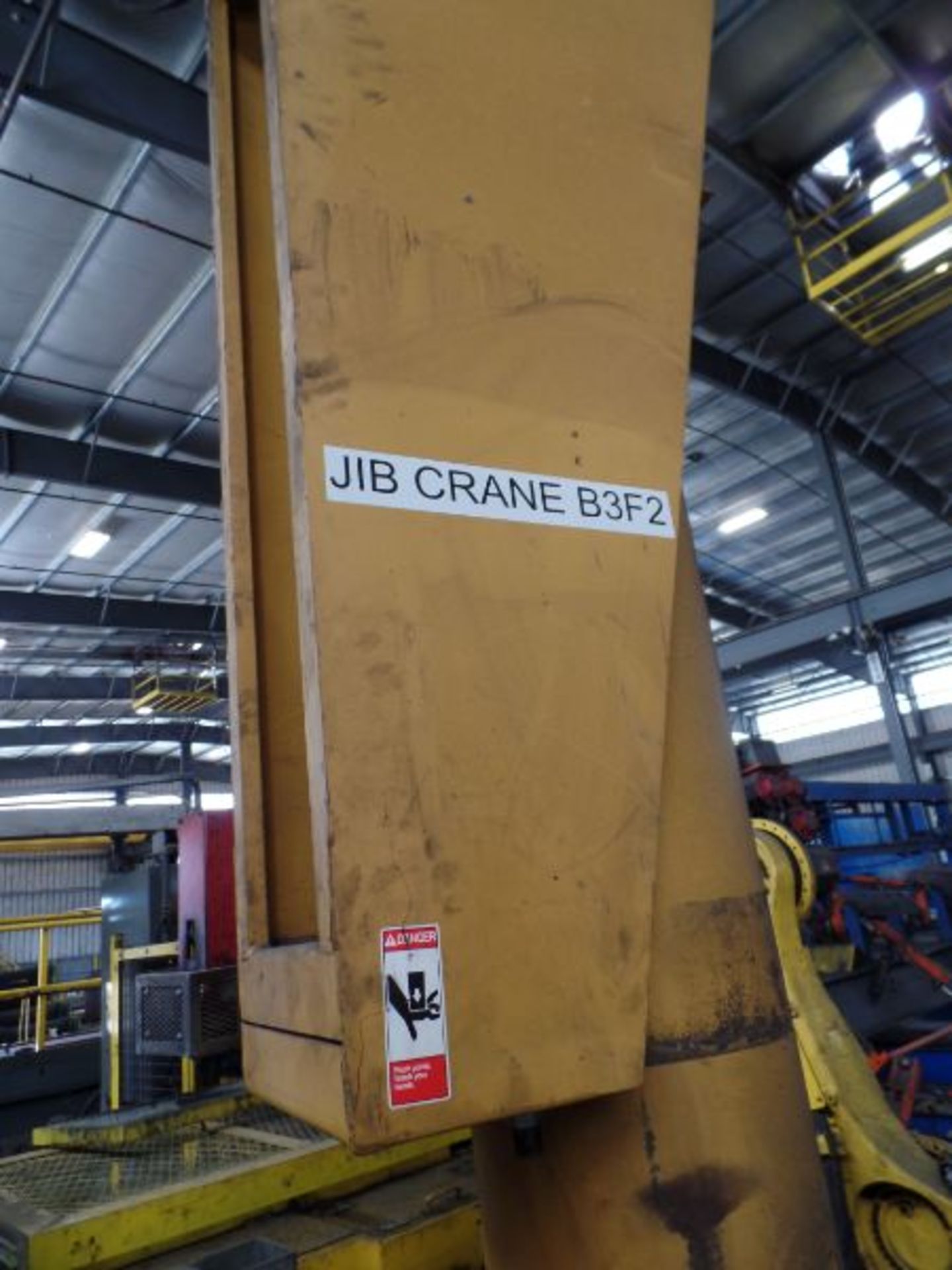 1 Ton Gorbel Jib Crane RM Loadmate 1 Ton Hoist - Image 4 of 5