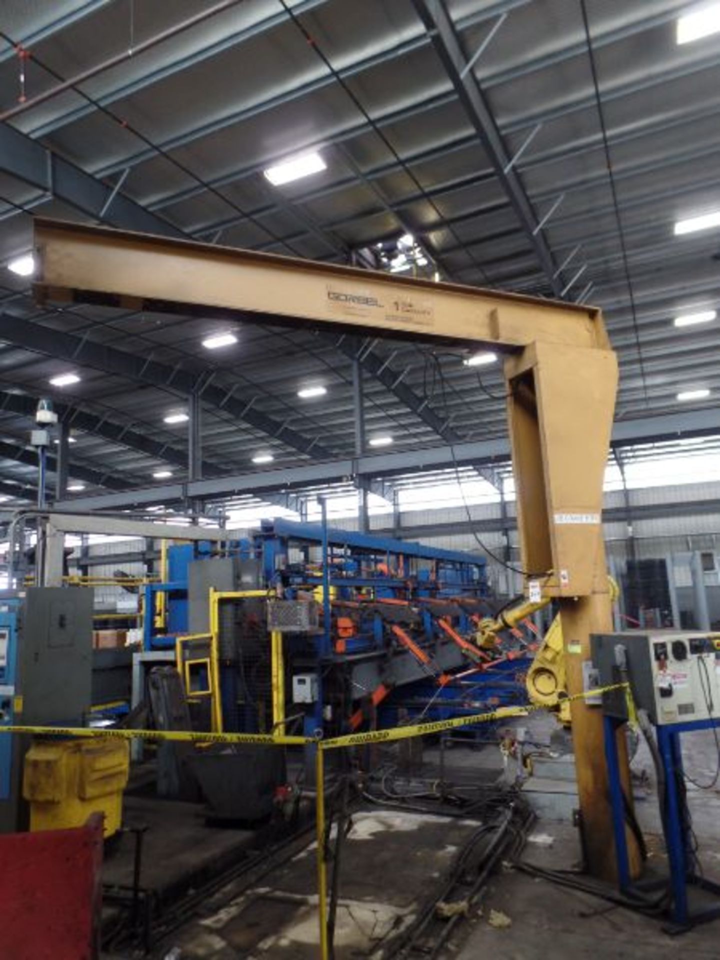 1 Ton Gorbel Jib Crane - Image 2 of 5