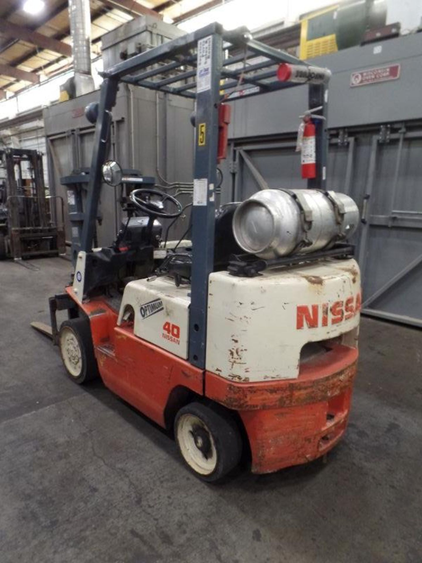 Nissan 40 Optimum Forklift, s/n CPJ02-2P7323?, 24,042 hrs. - Image 2 of 5