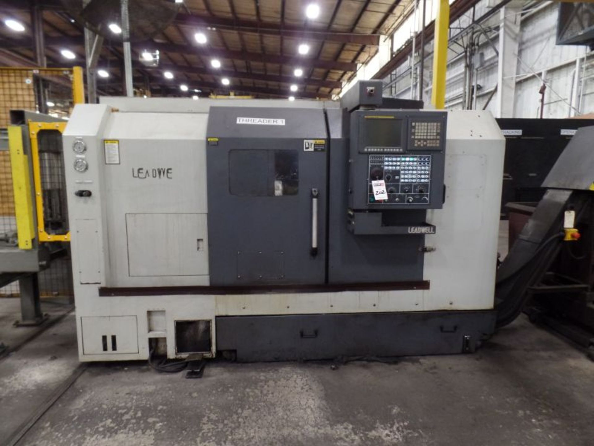 Leadwell T-7, Fanuc 0i-TD, 20.4” SW, 13.8” Max. Turn Dia. x 21.6” Max. Turn Length, 2.4” Spindle