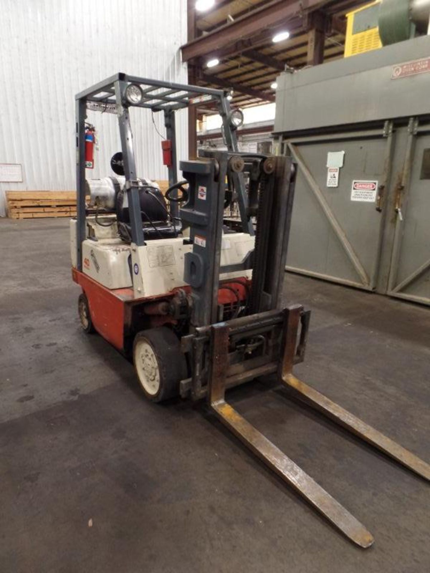 Nissan 40 Optimum Forklift, s/n CPJ02-2P7323?, 24,042 hrs. - Image 4 of 5