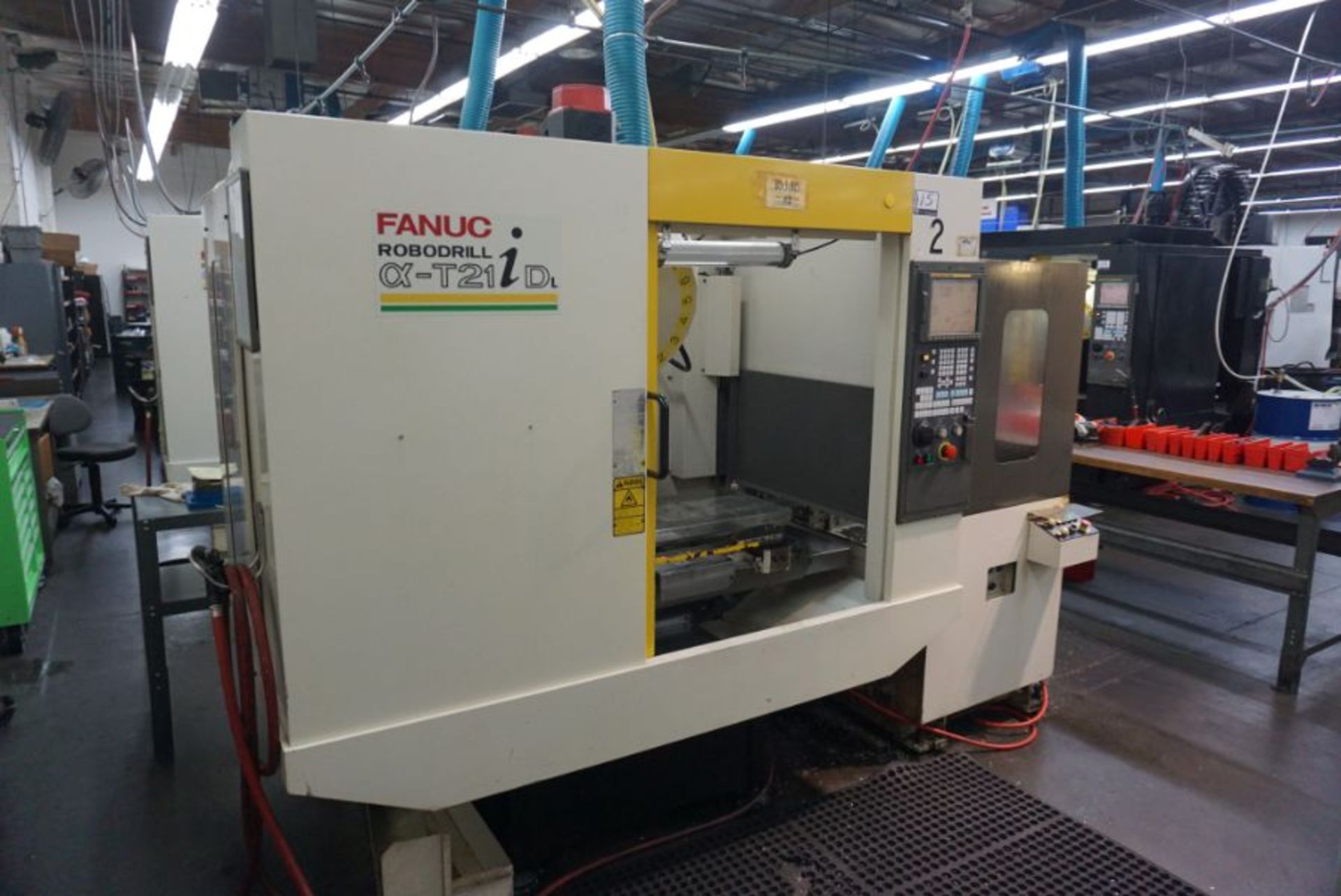 Fanuc Robodrill a-T21iDL, Fanuc 16iMC Control, New 2004