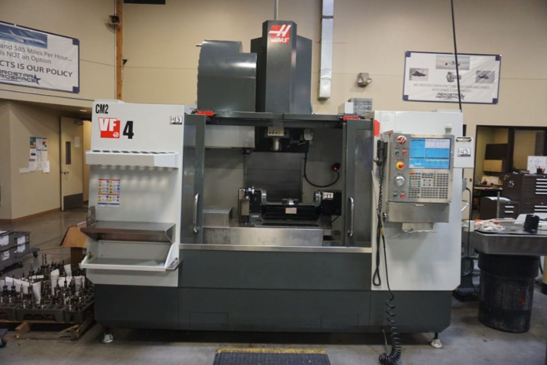 Haas VF-4 Vertical Machining Center, New 2012