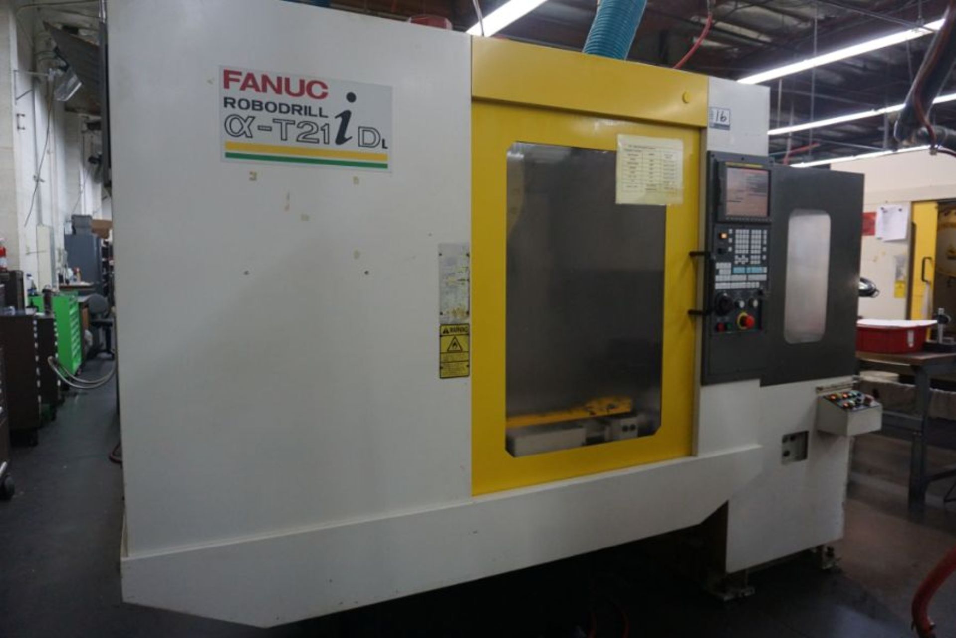 Fanuc Robodrill a-T21iDL, Fanuc 16iMC control, New 2004