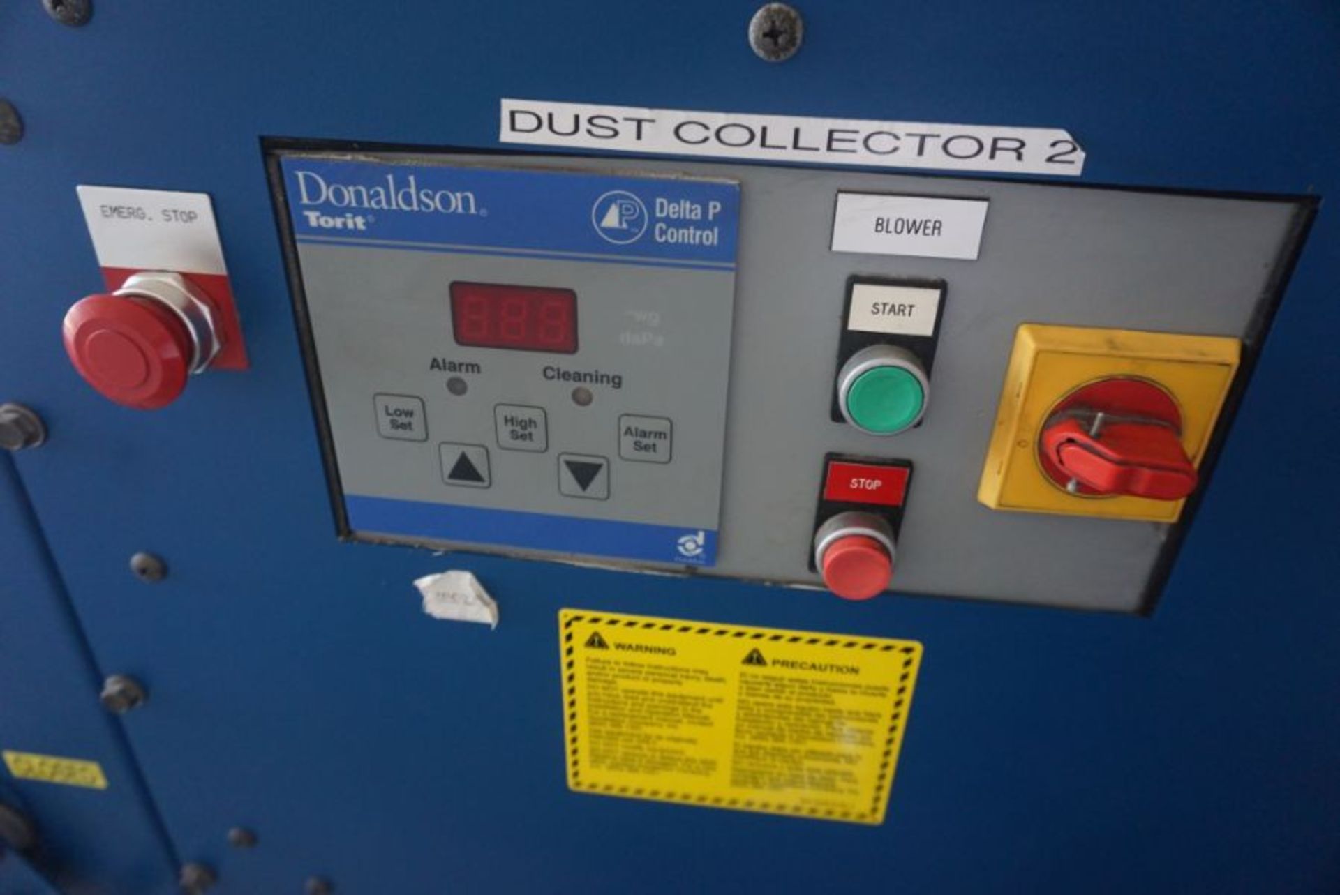 Donaldson DF02-2 Dust Collector, s/n 2529652-002 - Image 3 of 4