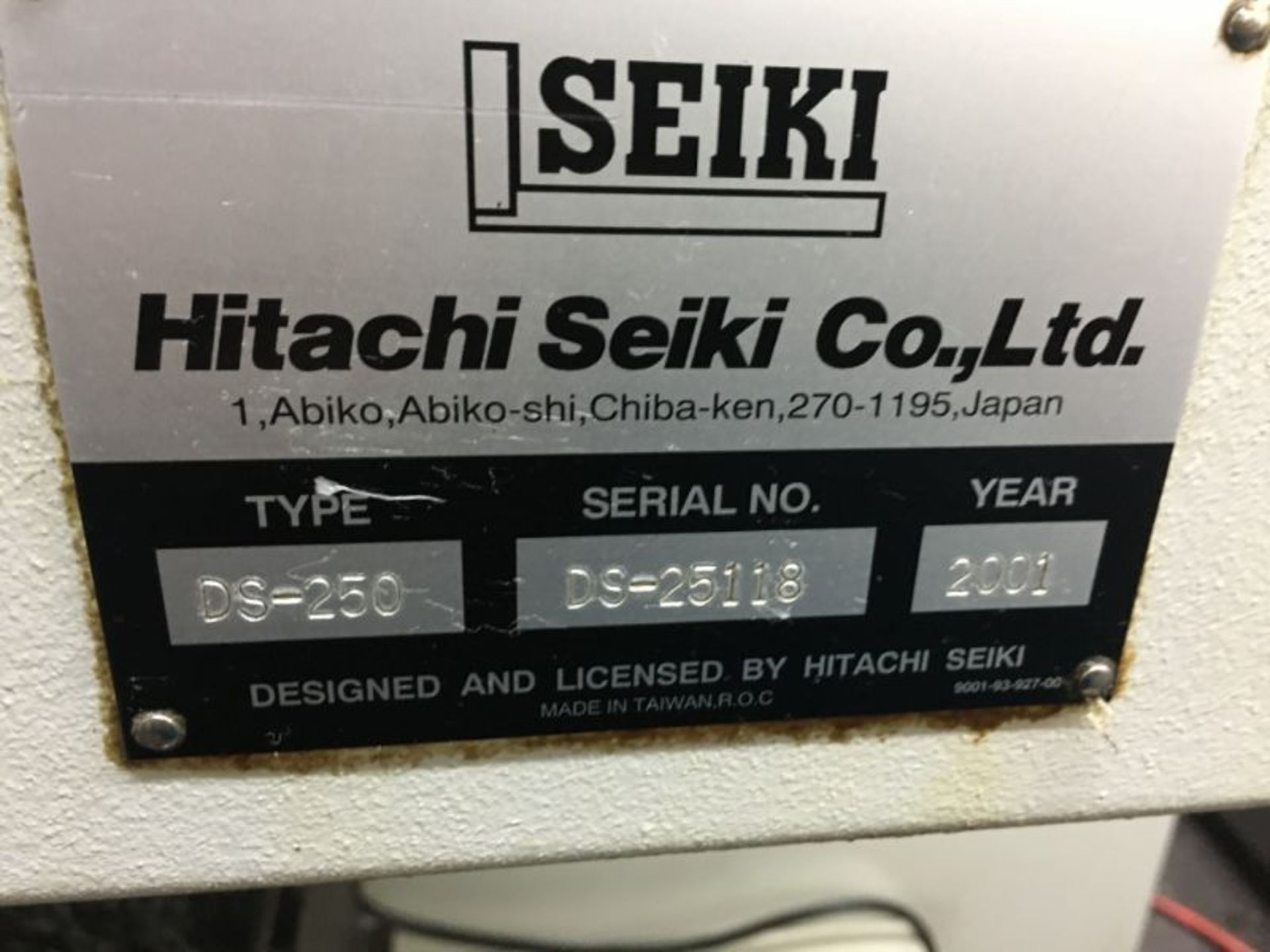 Hitachi Seiki DS-250, Fanuc 21iM control, New 2001 - Image 5 of 5