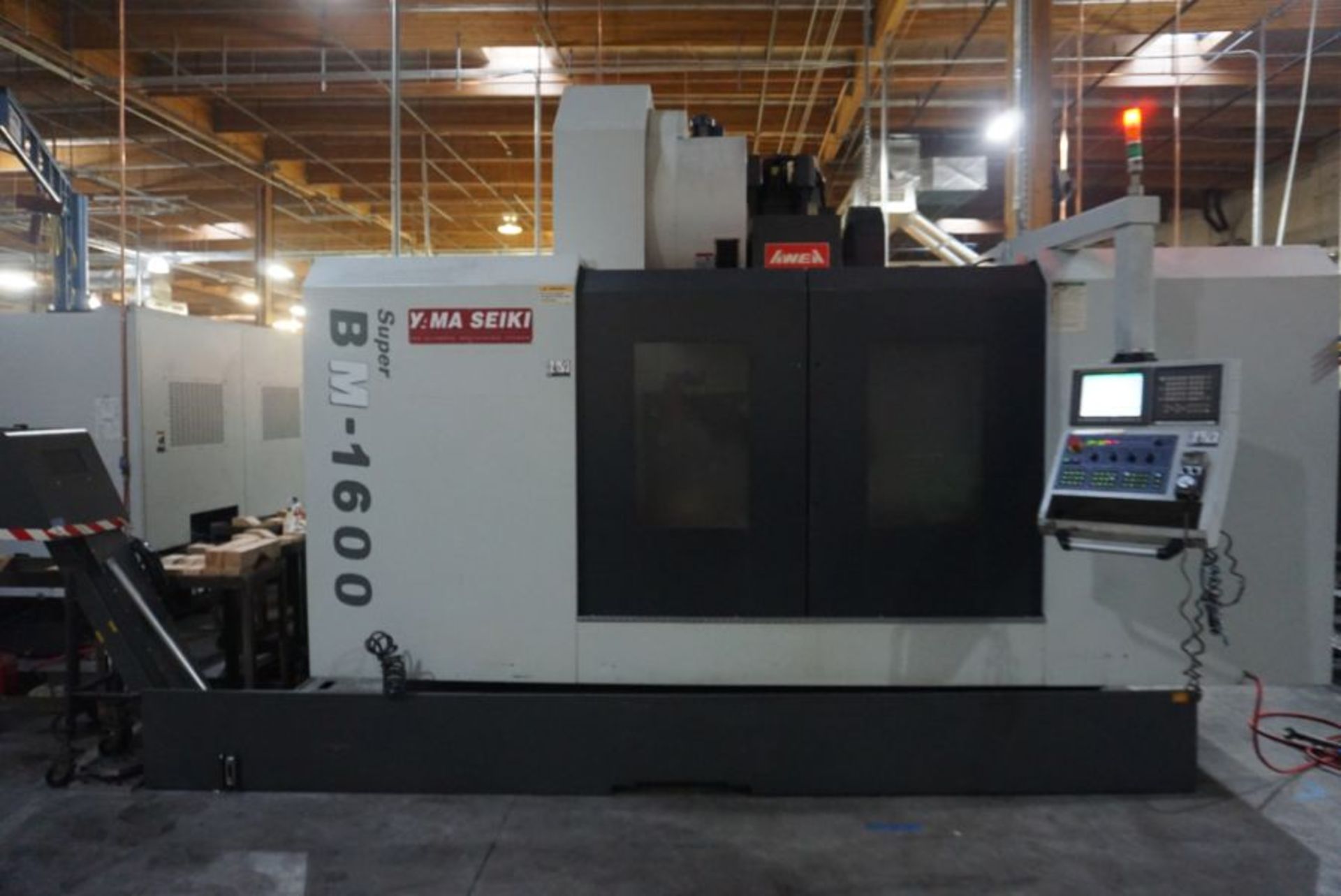 Yama Seiki Super BM-1600 Vertical Machining Center, Fanuc Oi-MD Control, New 2012