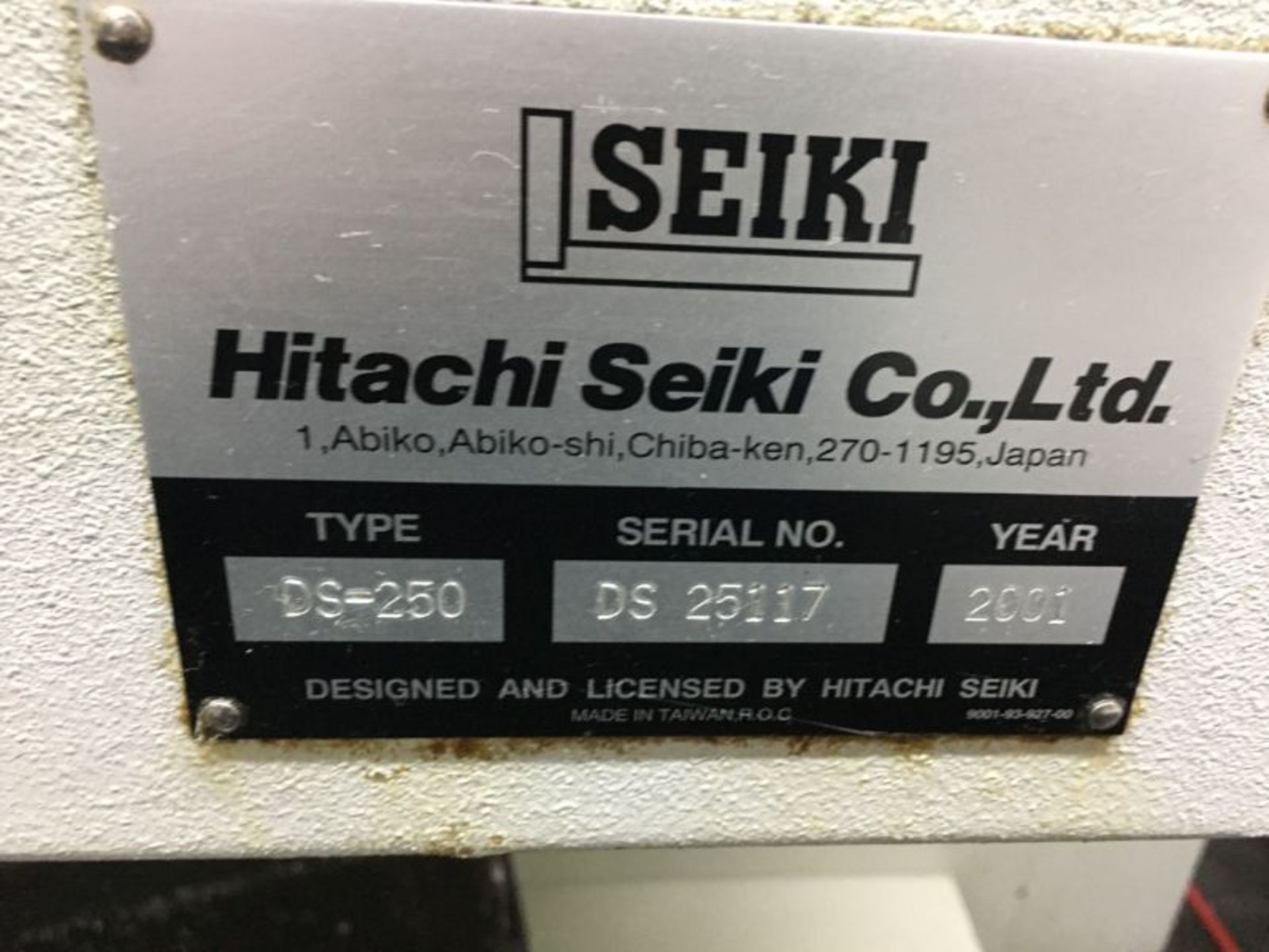 Hitachi Seiki DS-250, Fanuc 21iM control, New 2001 - Image 6 of 6