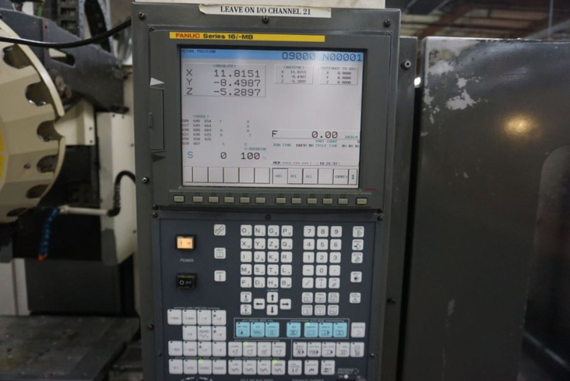 Fanuc Robodrill a-T21iDL, Fanuc 16iMC control, New 2004 - Image 7 of 9