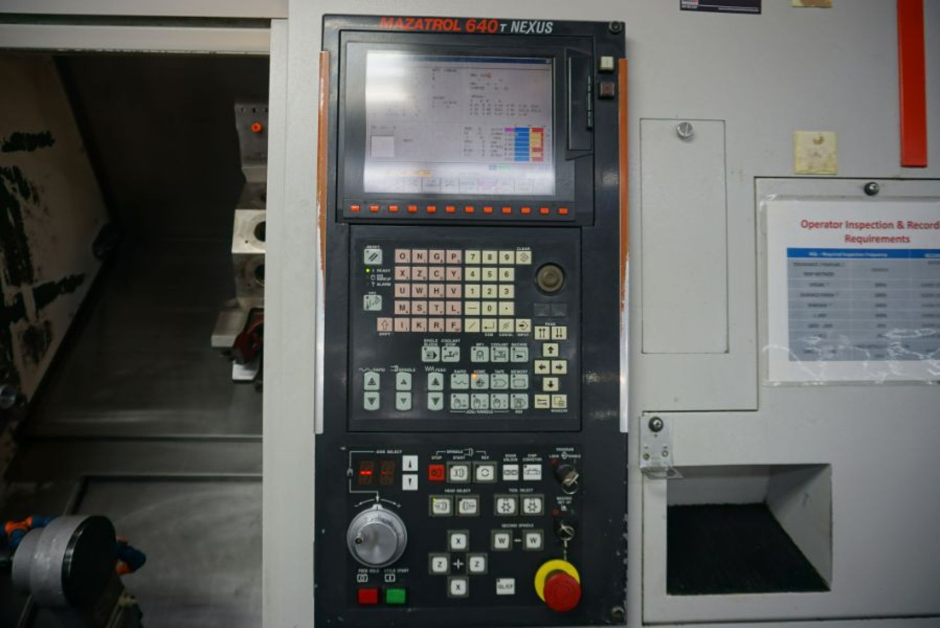 Mazak QTN-200MS CNC Turning Center, Mazatrol 640T Nexus control, New 2005 - Image 5 of 8