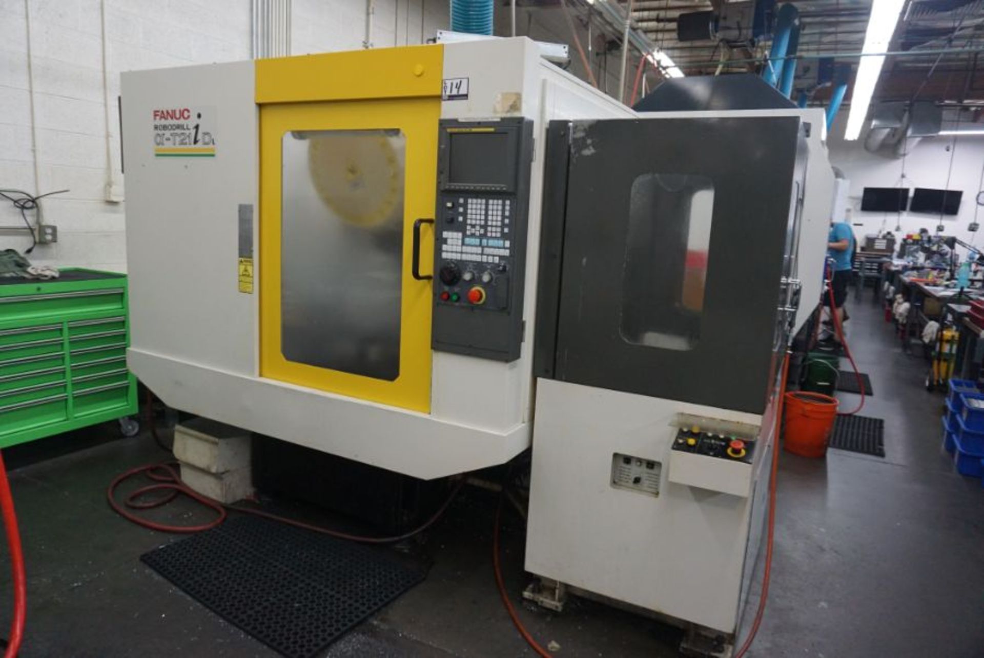 Fanuc Robodrill a-T21iDL, Fanuc 16iMC control, New 2004