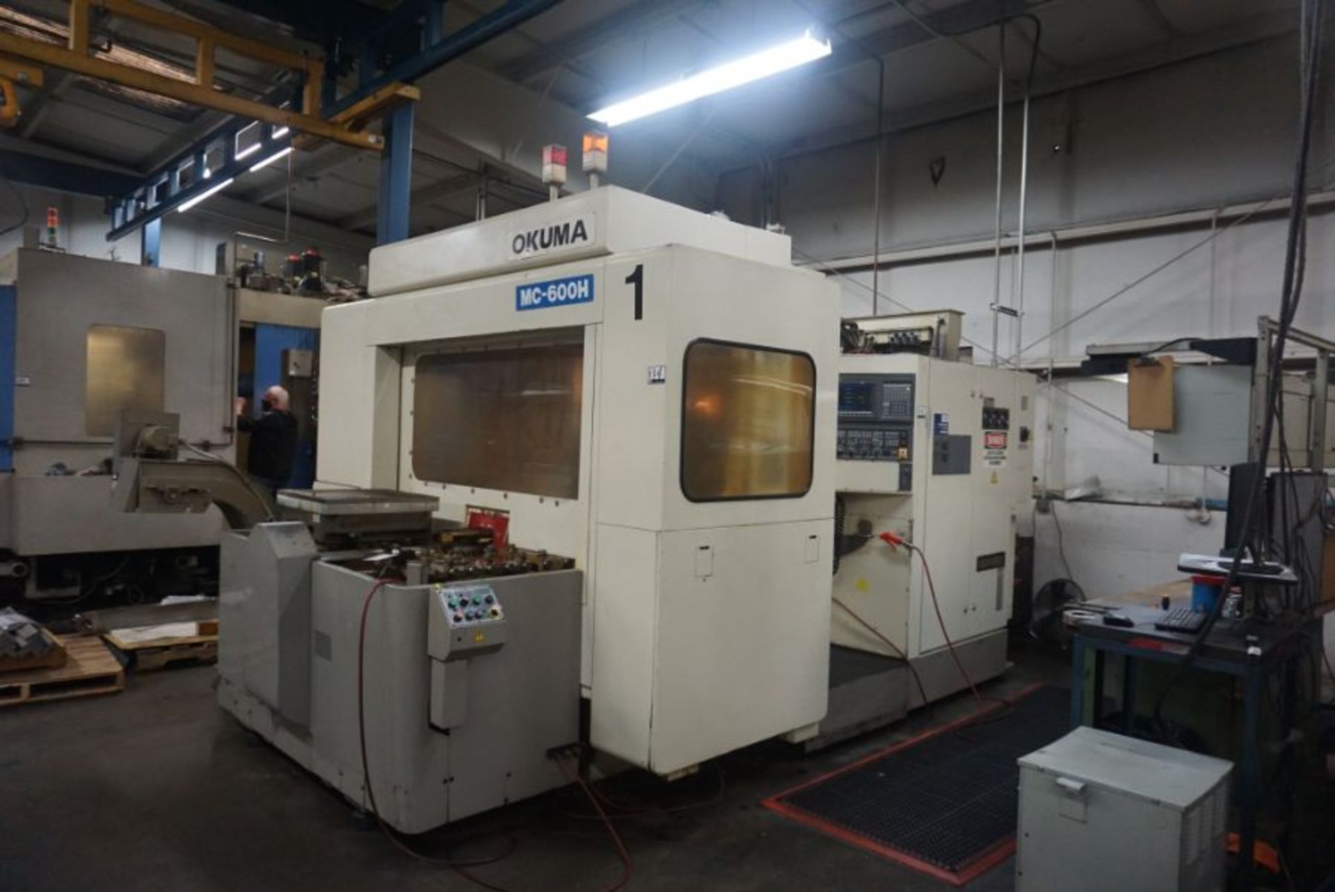 Okuma 600H HMC, OSP 7000M Control, 39.45” x 31.57” x 29.64” Travels, 360 Deg. By 1 Deg., (2) - Image 2 of 9