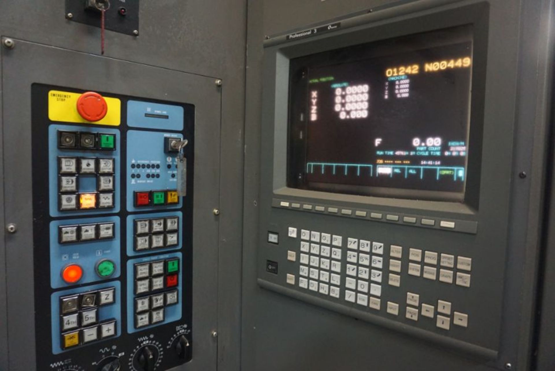 Makino MC98-A120 4-Axis Horizontal Machining Center, Fanuc 16 Pro 3 Control, New 1991 - Image 6 of 8