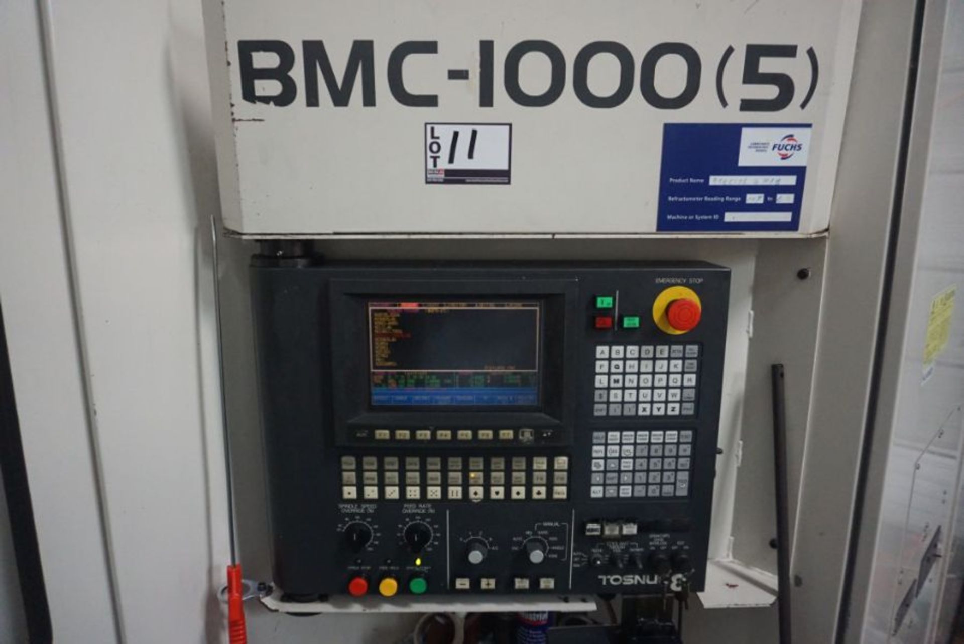 Toshiba BMC-1000(5) 5-Axis Horizontal Machining Center, Tosnuc 888 Control, New 2001 - Image 6 of 7