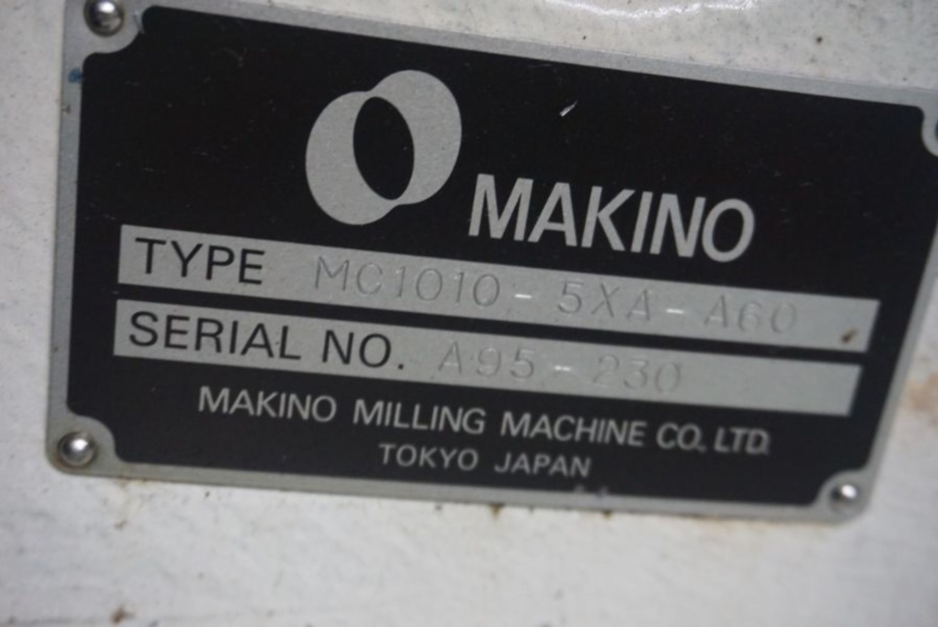 Makino MC1010-5X 5-Axis HMC, Fanuc 16 Pro 3 Control, 39.7” x 41.3” x 41.3” Travels, +20 / -100 A, - Image 11 of 11