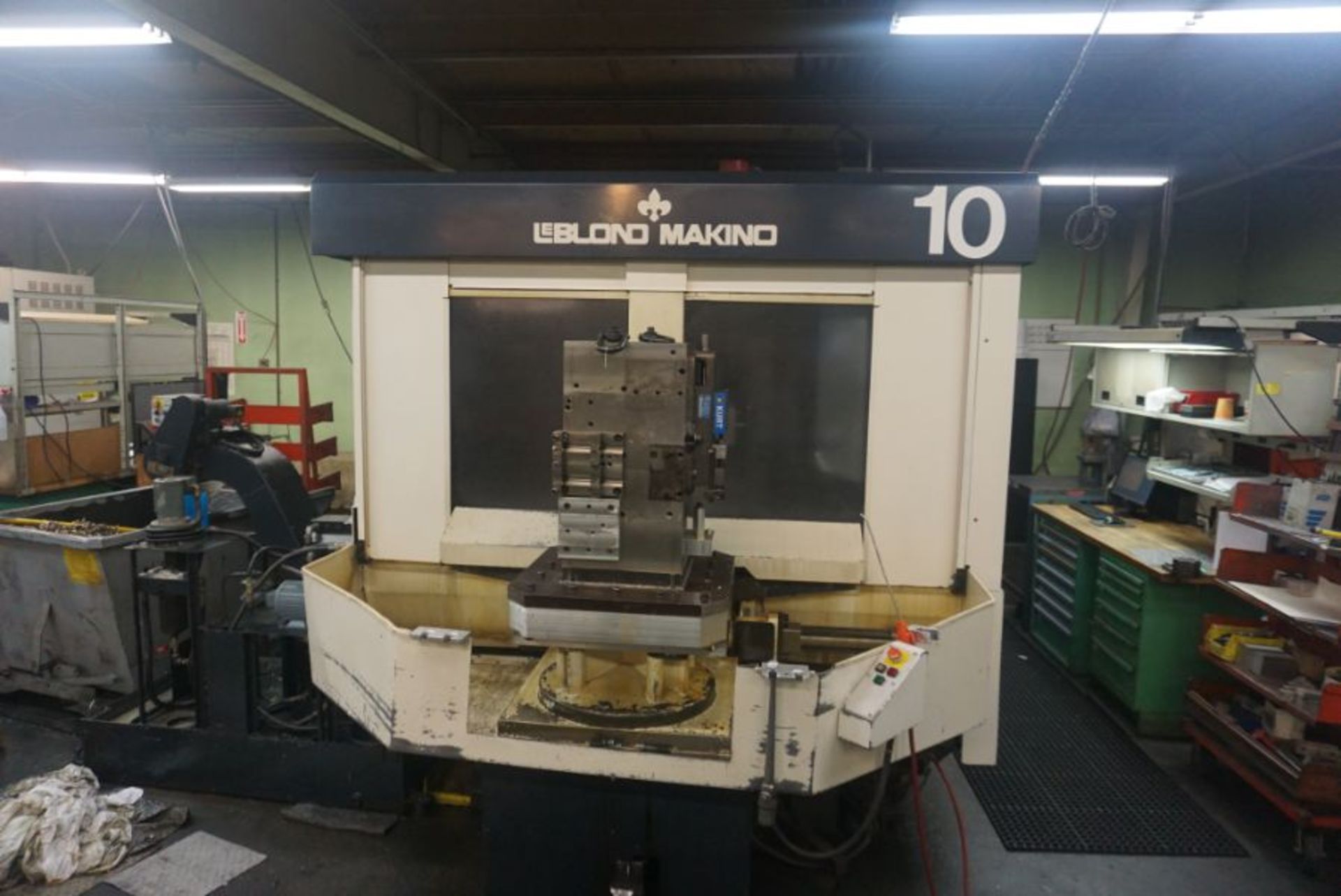 Makino MC98-A99 4-Axis Horizontal Machining Center, Fanuc 16 Pro 3 Control, New 1991 - Image 2 of 8