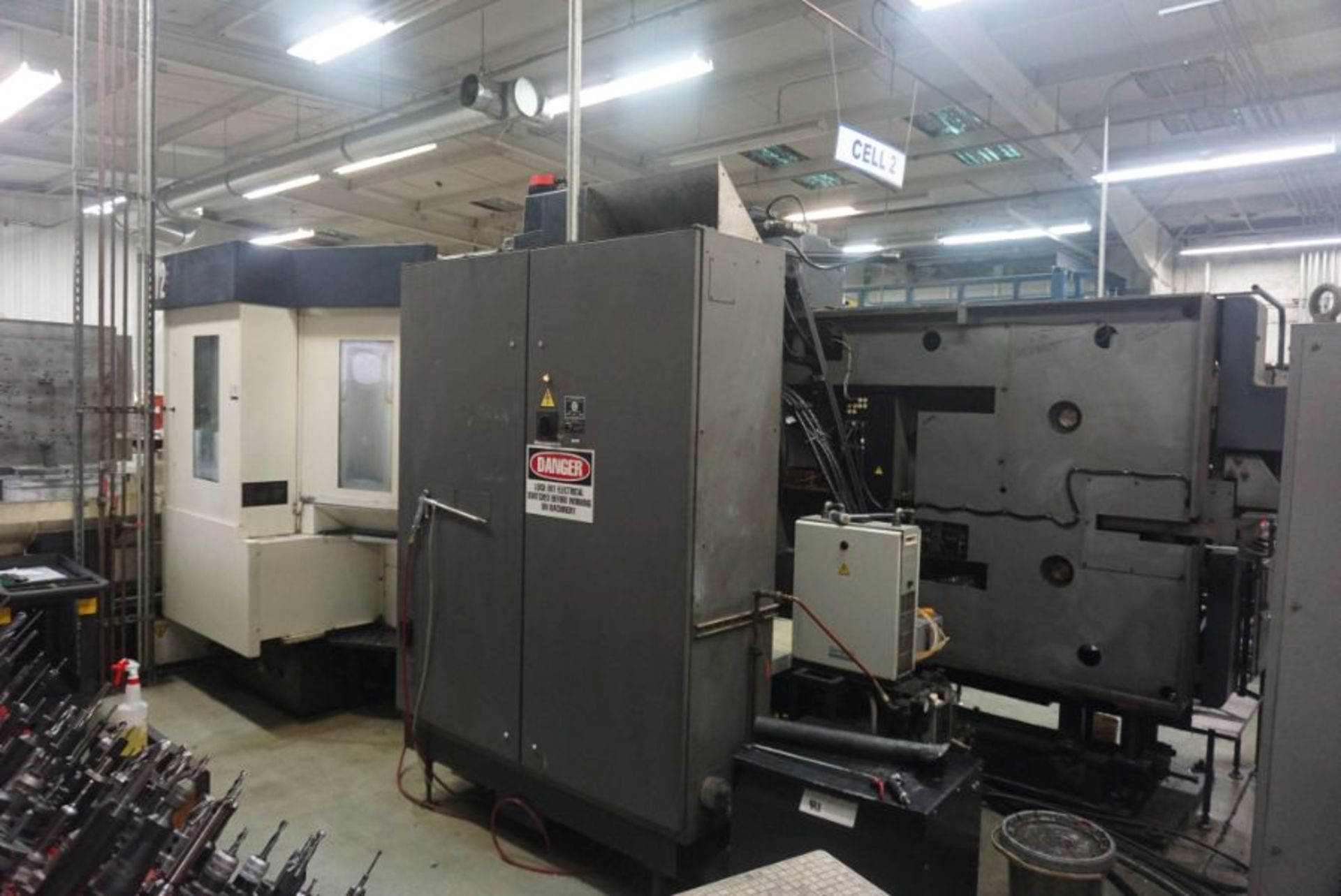 Makino MC98-A120 4-Axis Horizontal Machining Center, Fanuc 16 Pro 3 Control, New 1992