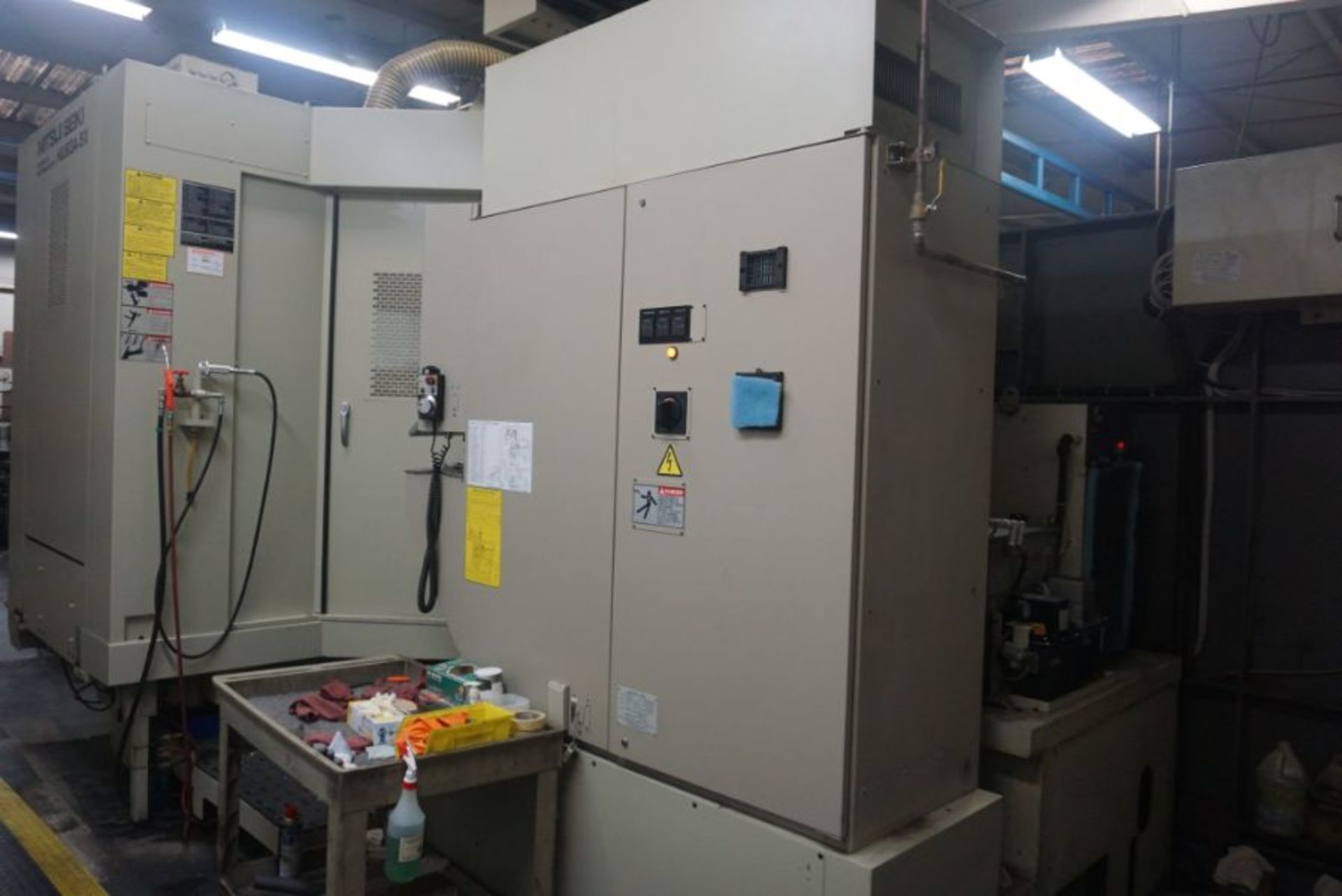 Mitsui Seiki HU63A-5X 5-Axis Horizontal Machining Center, Fanuc 30i Model A Control, New 2012 - Image 6 of 7