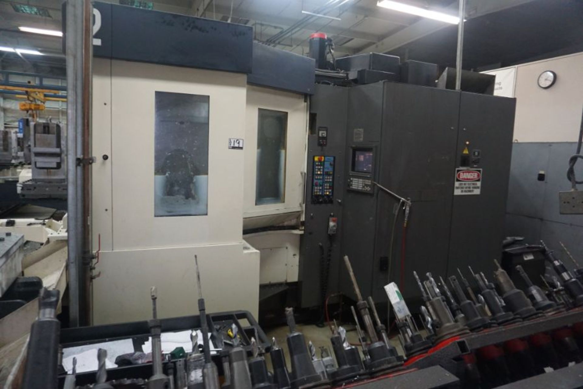 Makino MC98-A120 4-Axis Horizontal Machining Center, Fanuc 16 Pro 3 Control, New 1992 - Image 2 of 6