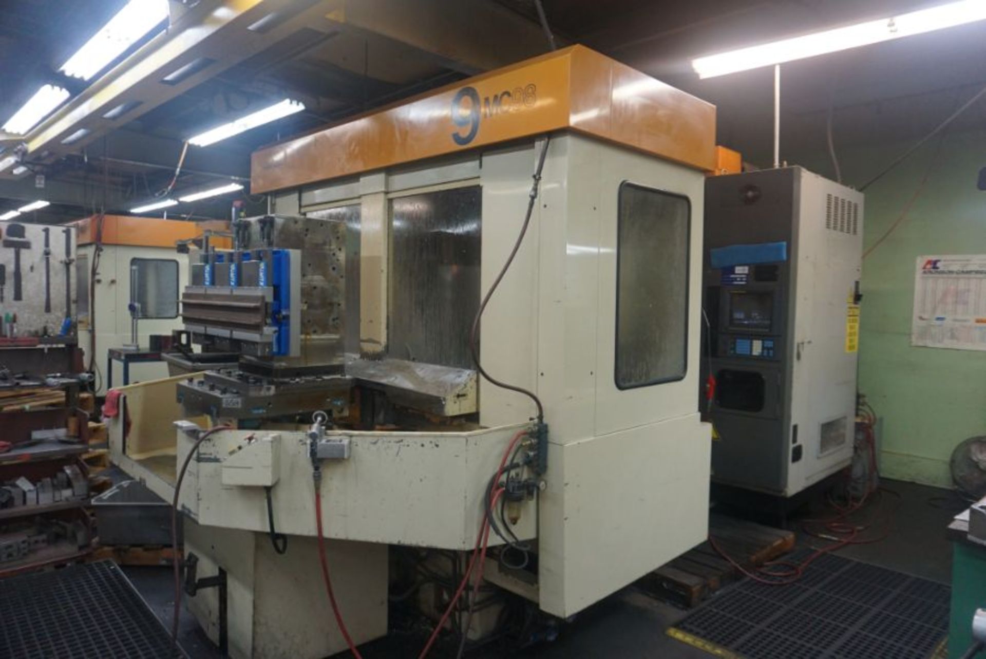 Makino MC98-A60 FMS 4-Axis Horizontal Machining Center, Fanuc 15-M Control, New 1991