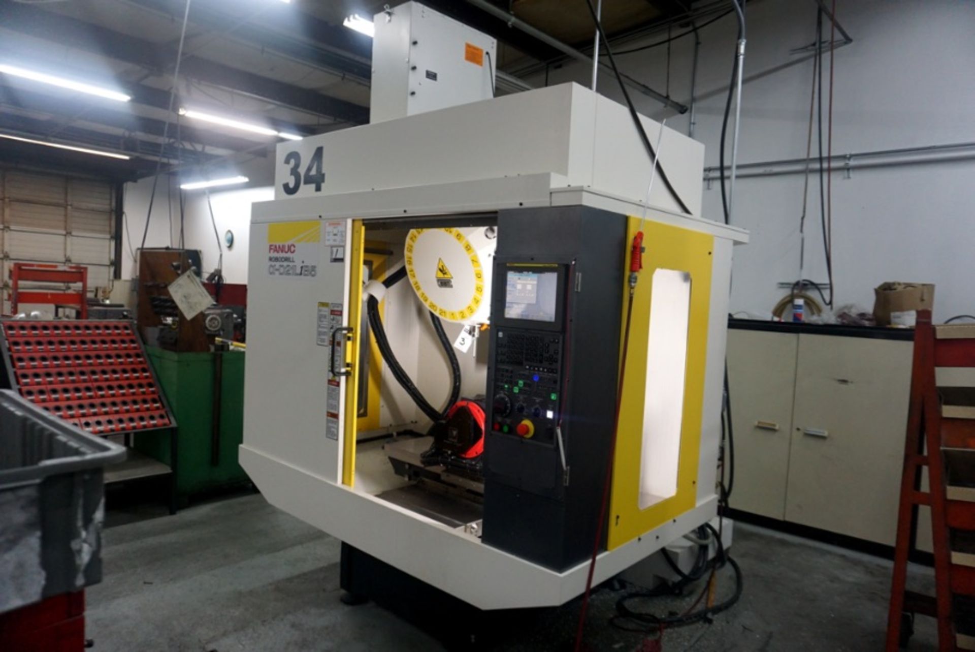 Fanuc Robodrill D21LiB5 5-Axis Ready Vertical Machining Center, Fanuc 31i-B5 Control, New 2018 - Image 3 of 6