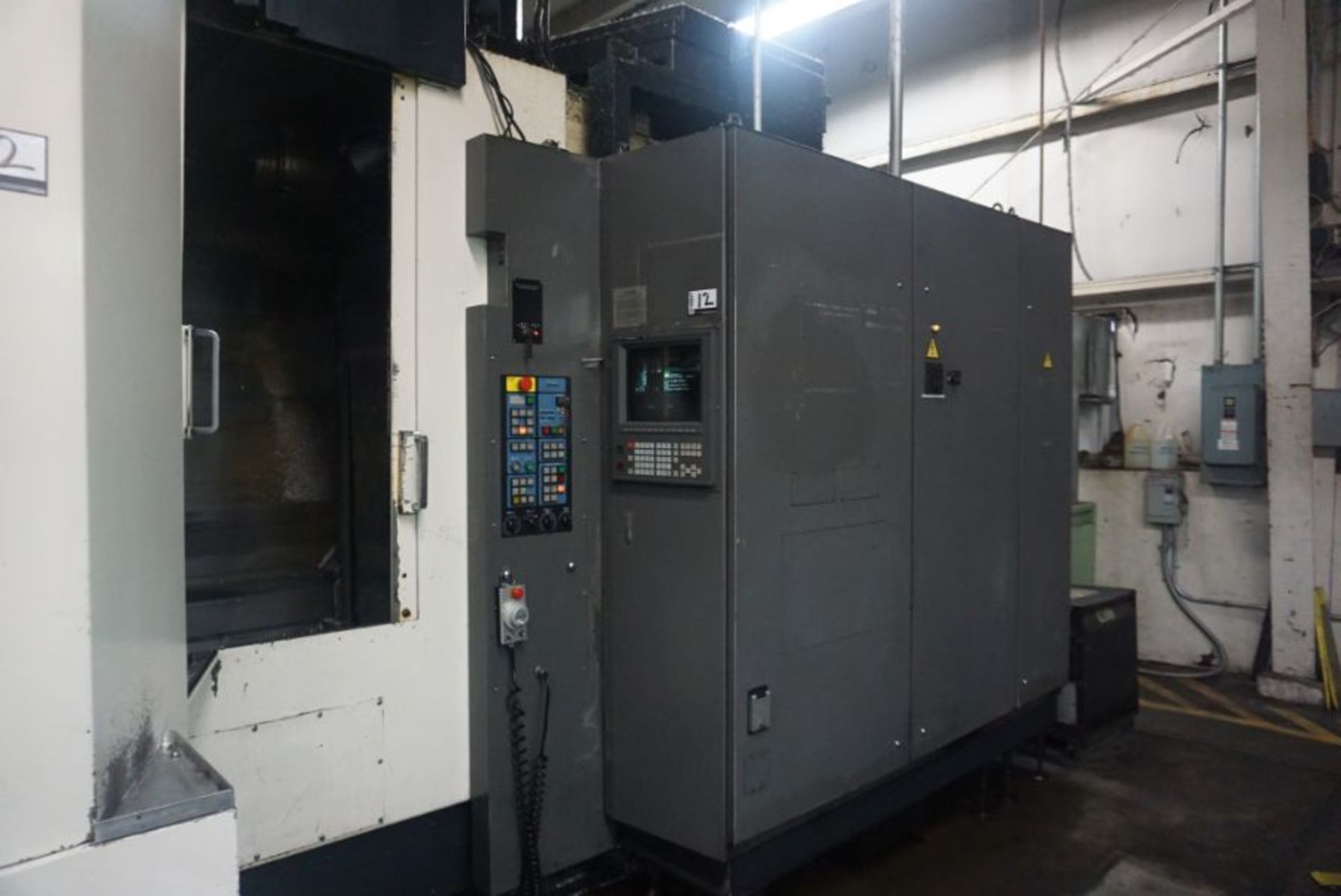 Makino MC1010-5X 5-Axis HMC, Fanuc 16 Pro 3 Control, 39.7” x 41.3” x 41.3” Travels, +20 / -100 A, - Image 3 of 11