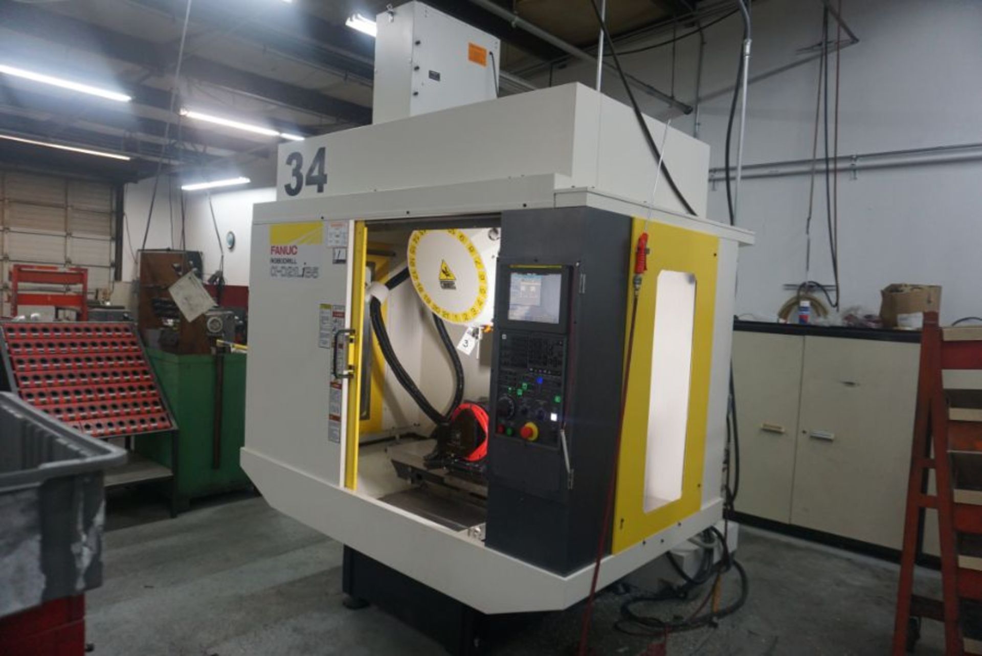 Fanuc Robodrill D21LiB5 5-Axis Vertical Machining Center, New 2018 *with Lots 2 & 3* - Image 2 of 10
