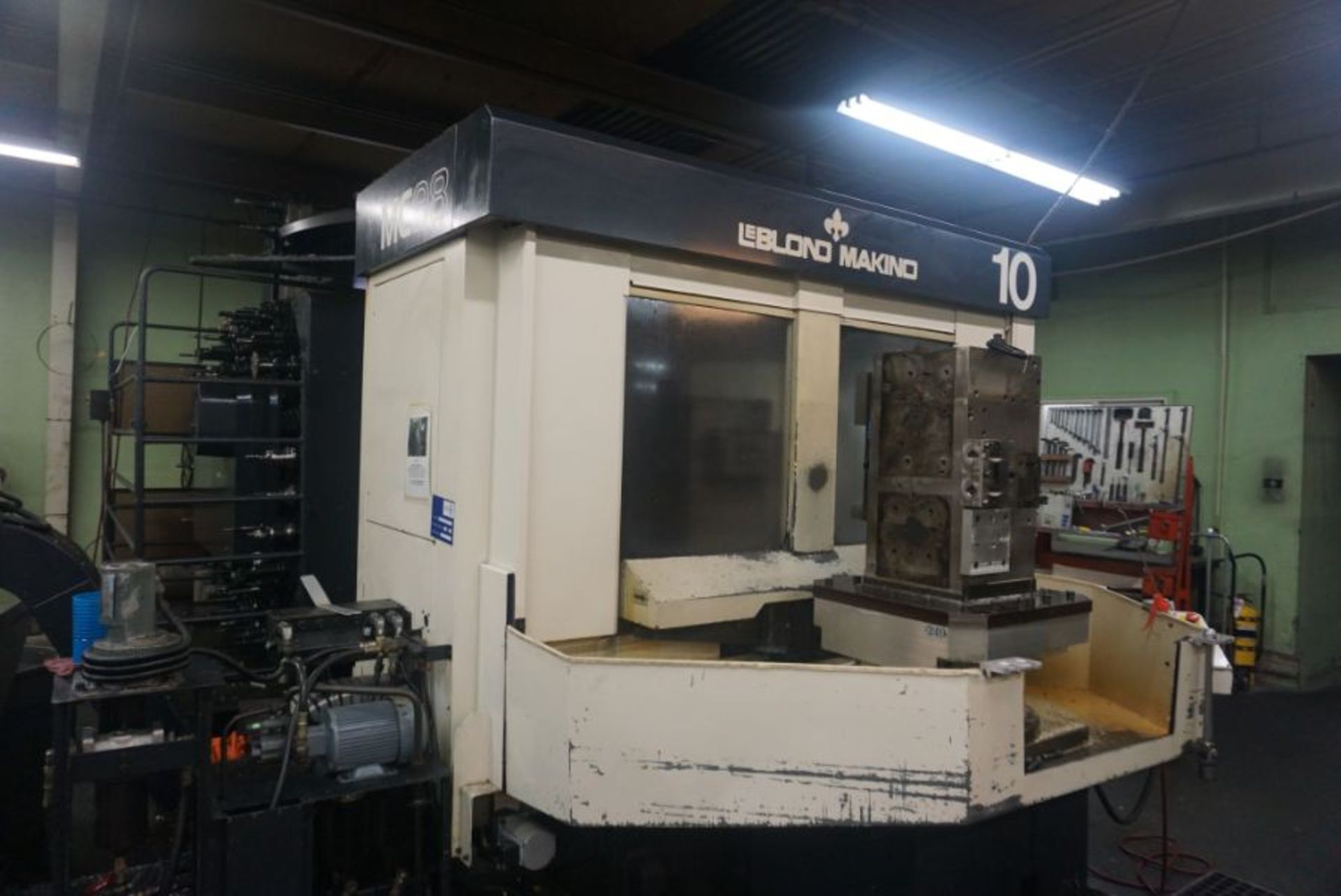 Makino MC98-A99 4-Axis Horizontal Machining Center, Fanuc 16 Pro 3 Control, New 1991 - Image 3 of 8