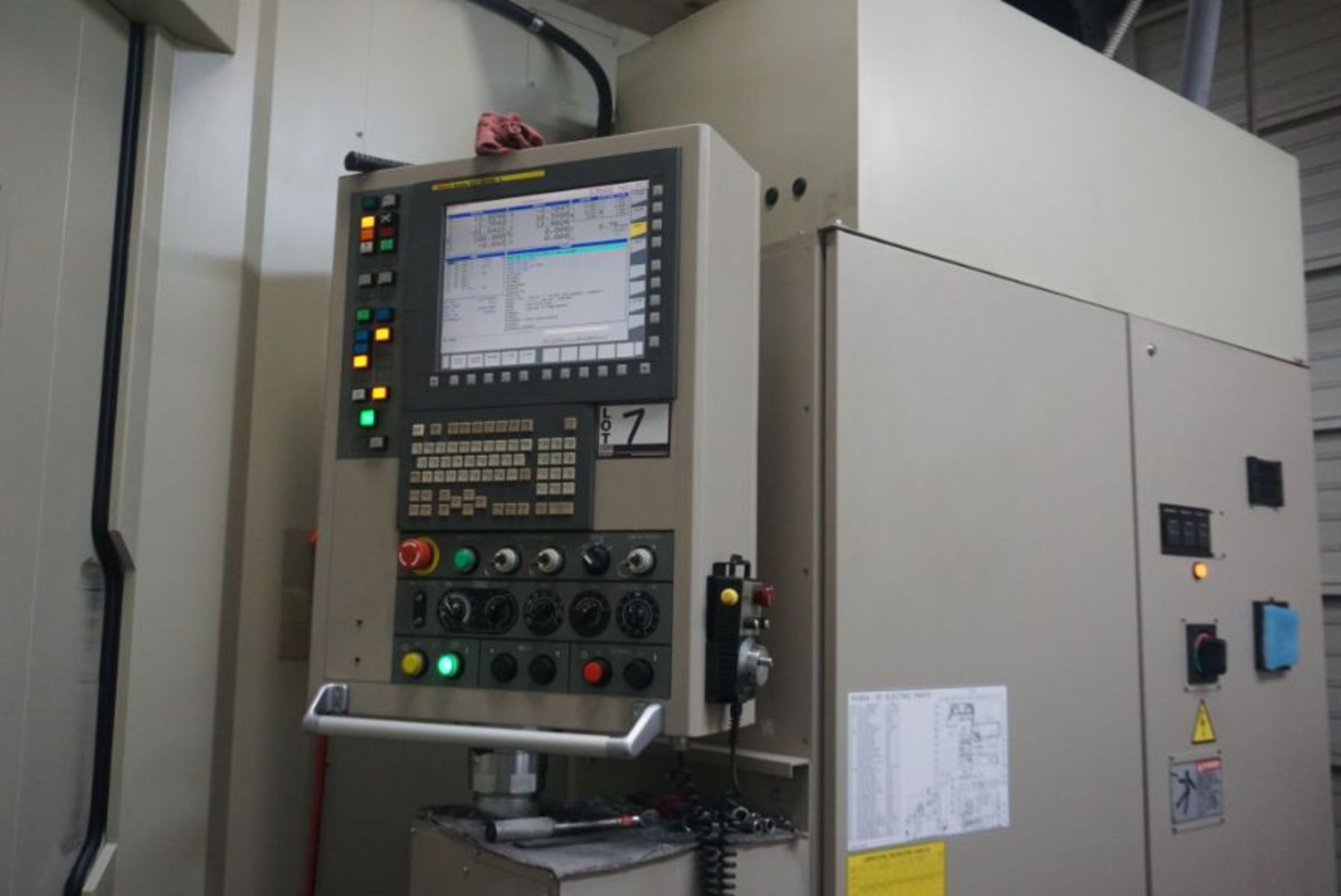 Mitsui Seiki HU63A-5X 5-Axis Horizontal Machining Center, Fanuc 30i Model A Control, New 2012 - Image 4 of 7