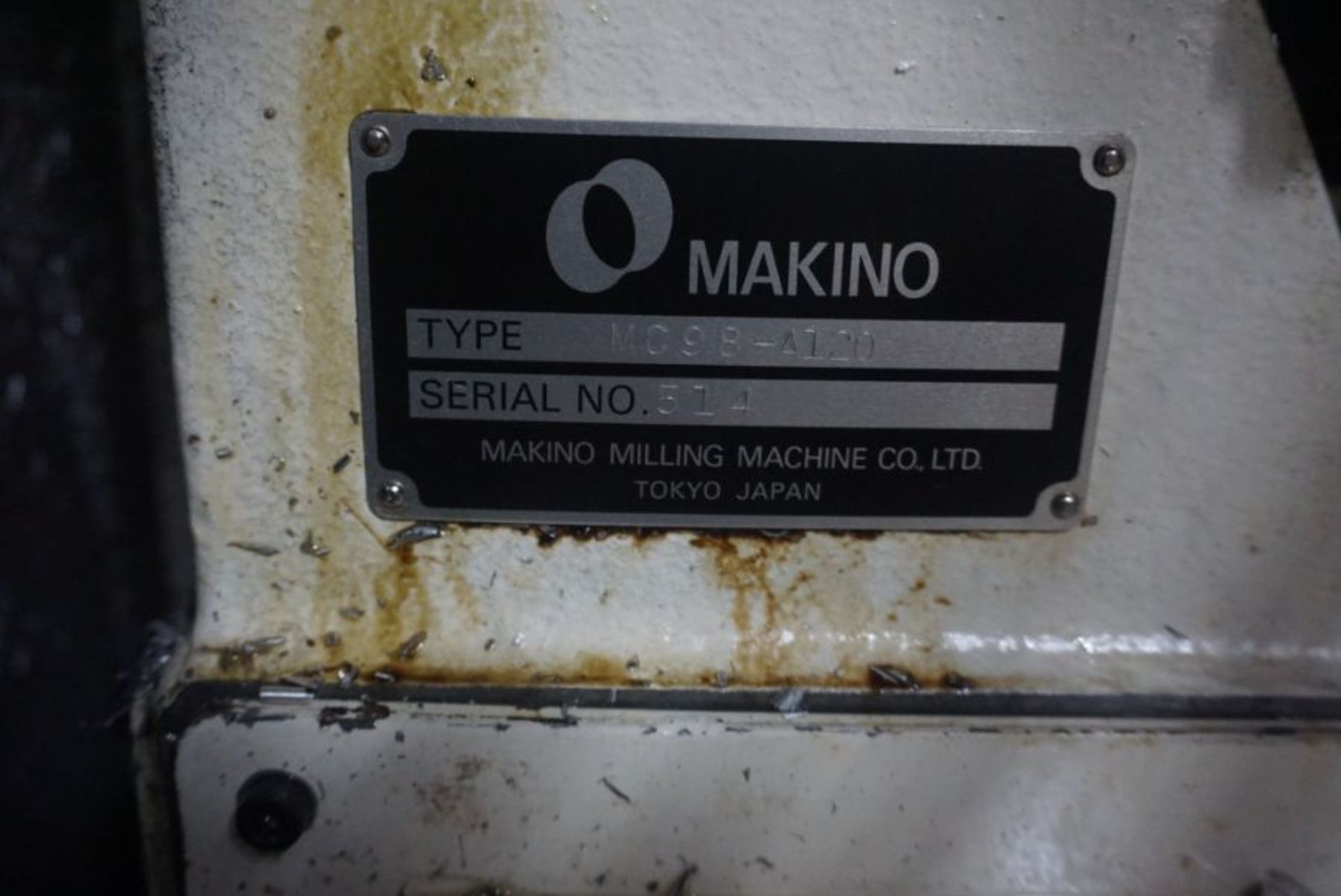 Makino MC98-A120 4-Axis Horizontal Machining Center, Fanuc 16 Pro 3 Control, New 1992 - Image 6 of 6