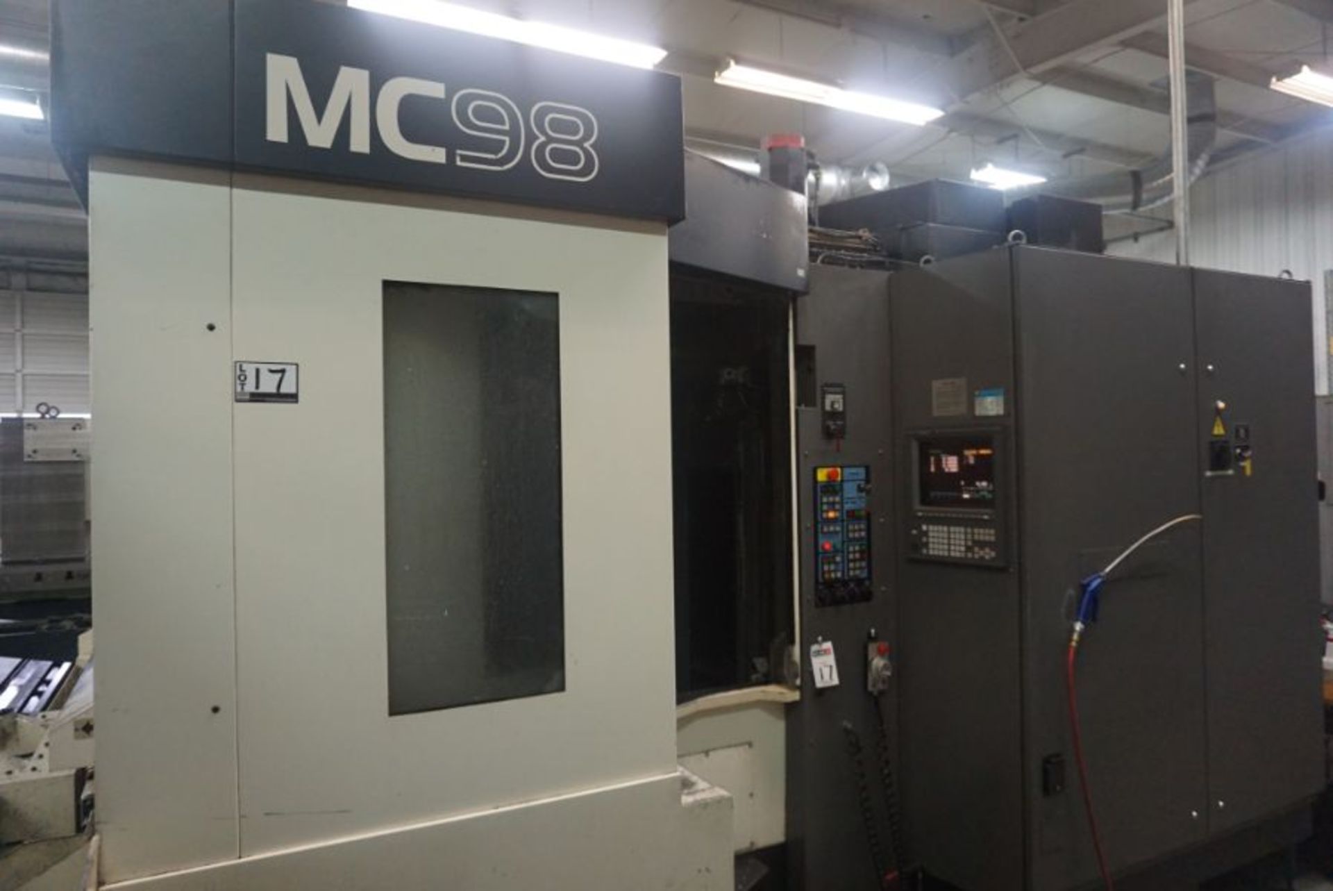 Makino MC98-A120 4-Axis Horizontal Machining Center, Fanuc 16 Pro 3 Control, New 1991 - Image 2 of 8