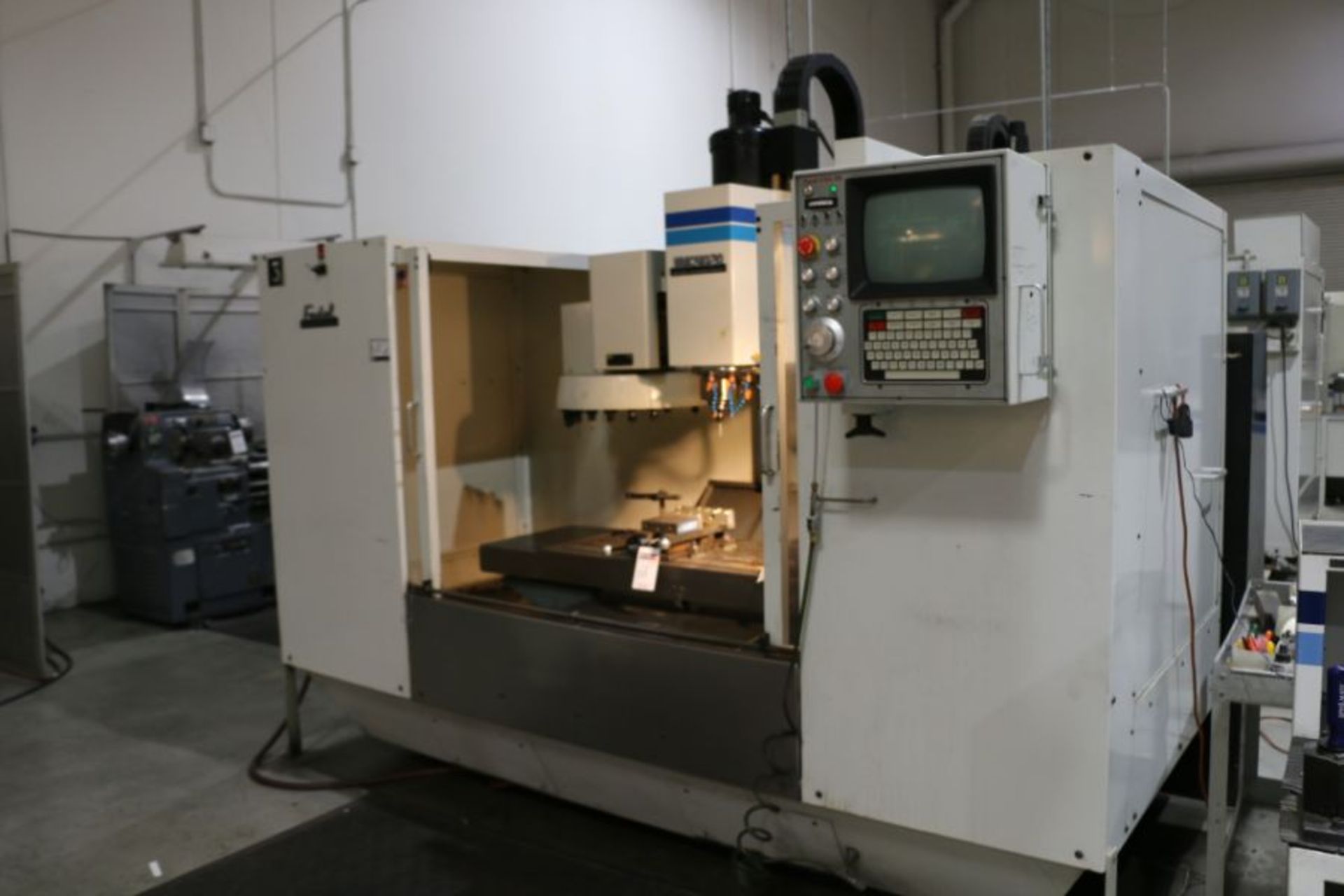 Fadal VMC-4020 Vertical Machining Center, Cat 40, ATC, s/n 9108530, New 1991 - Image 4 of 10