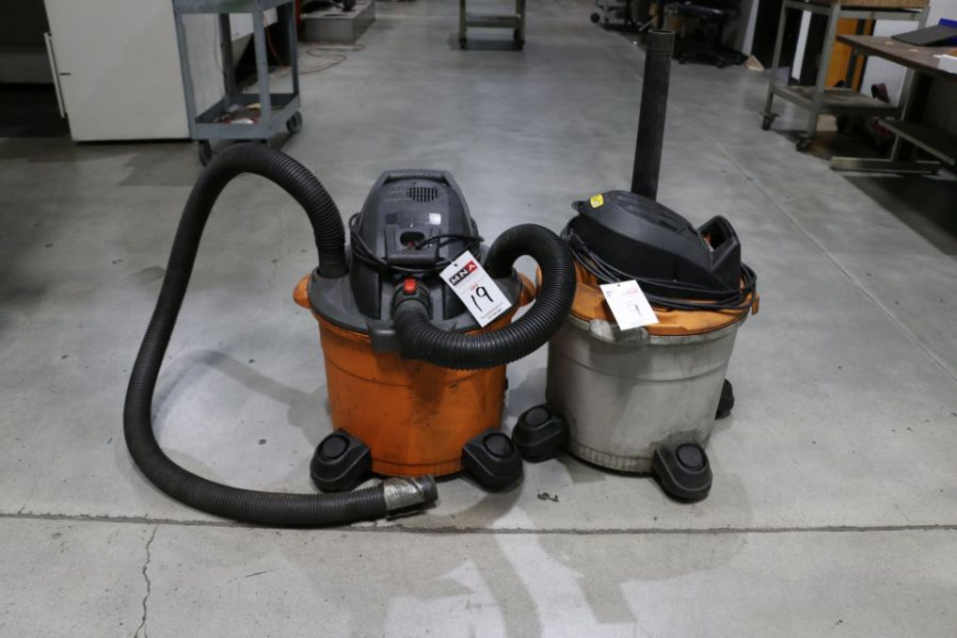 (2) Shop Vacuums