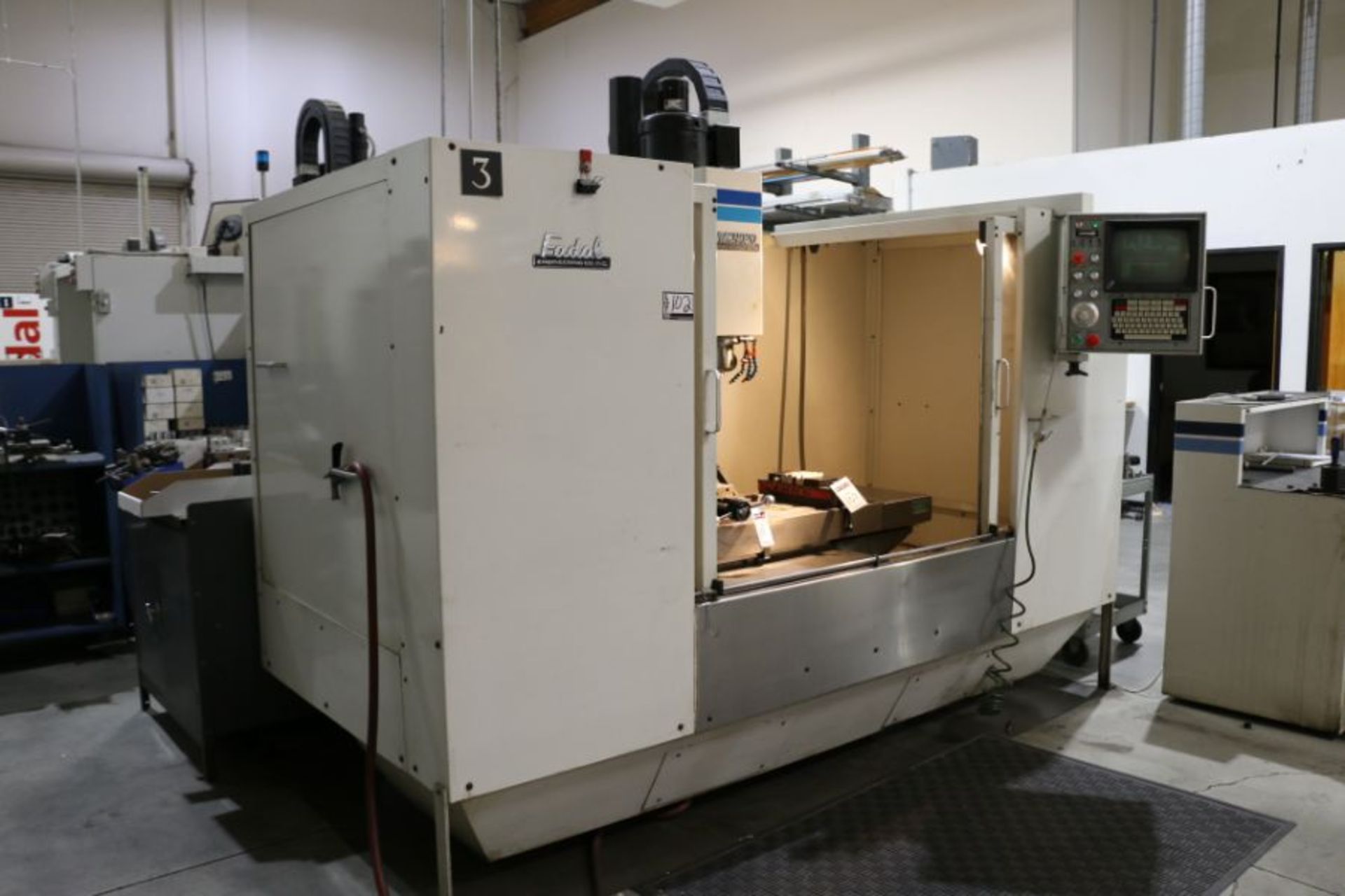 Fadal VMC-4020 Vertical Machining Center, Cat 40, ATC, s/n 9108530, New 1991 - Image 3 of 10
