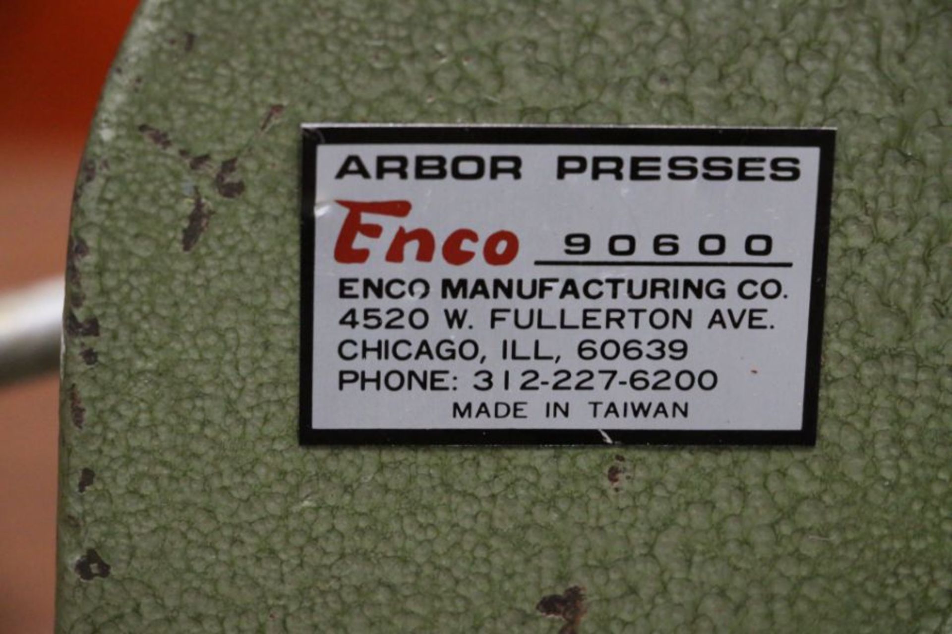 Enco 90600 Arbor Press - Image 3 of 3