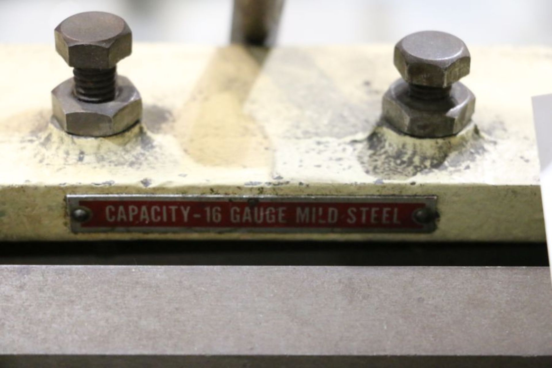 Di-Acro Shear No.3 16 Gauge Capacity - Image 4 of 5