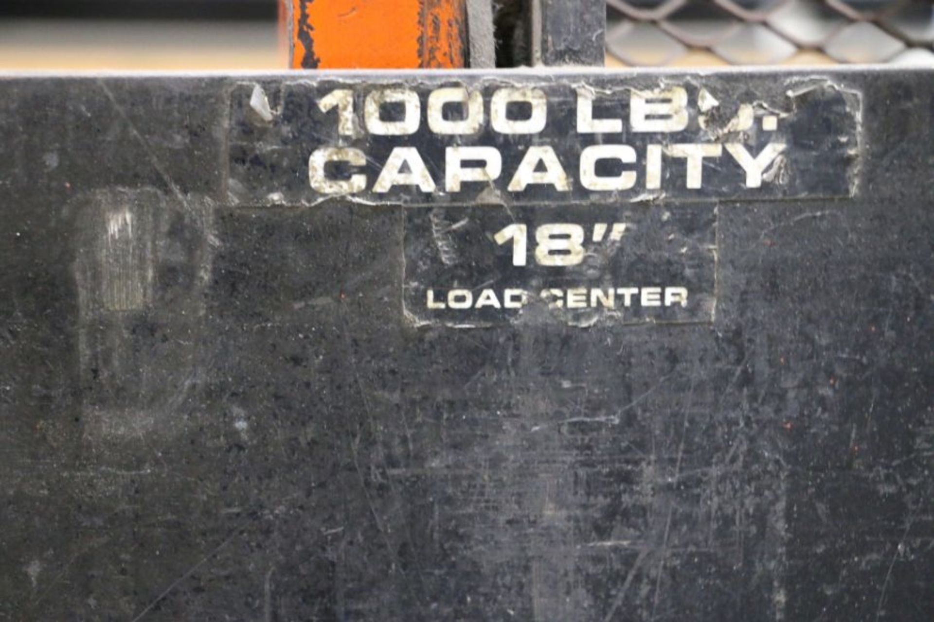 1000 Lbs. Capacity 18" Load Center Die Lift - Image 4 of 4