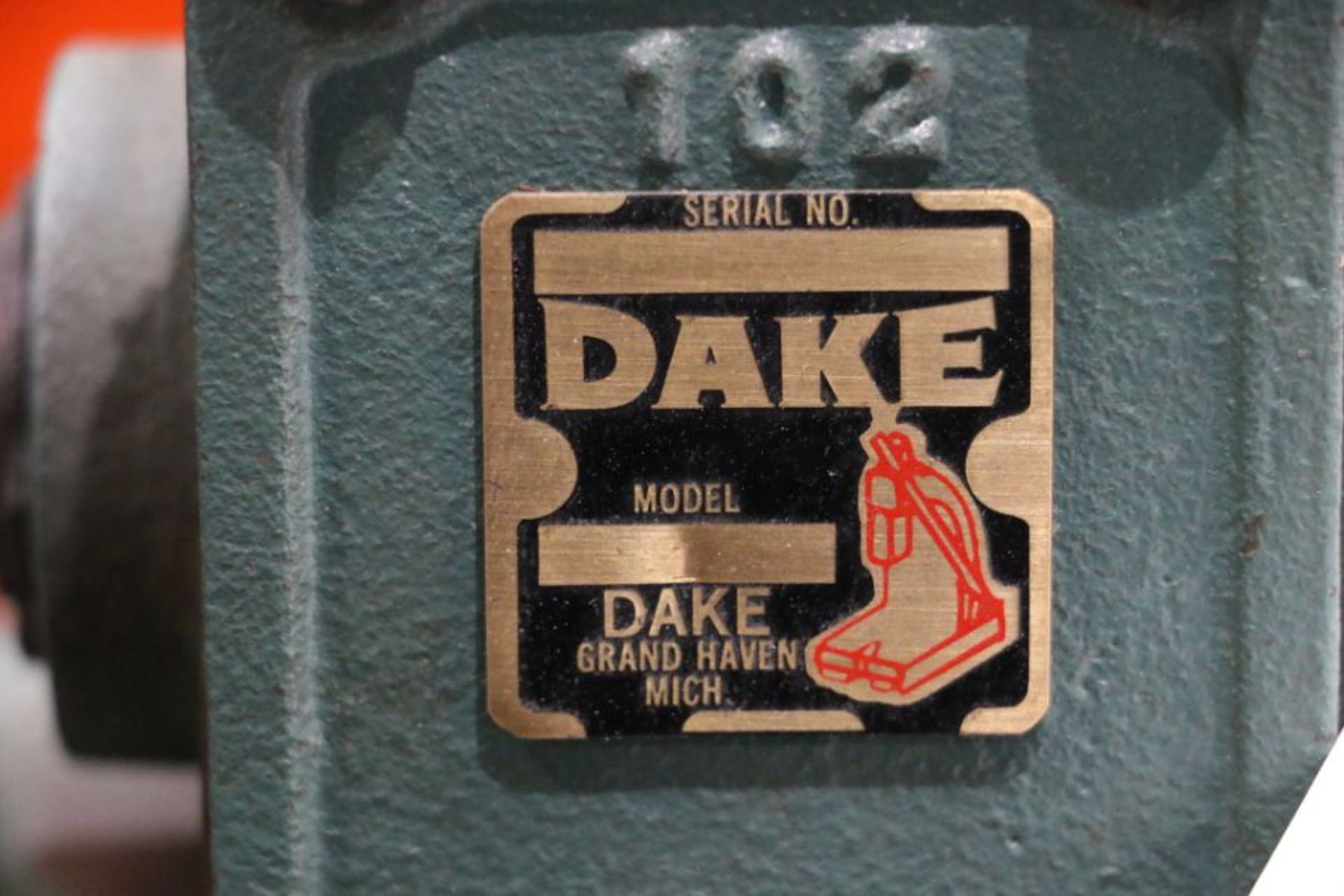Dake No.1 Arbor Press - Image 5 of 5