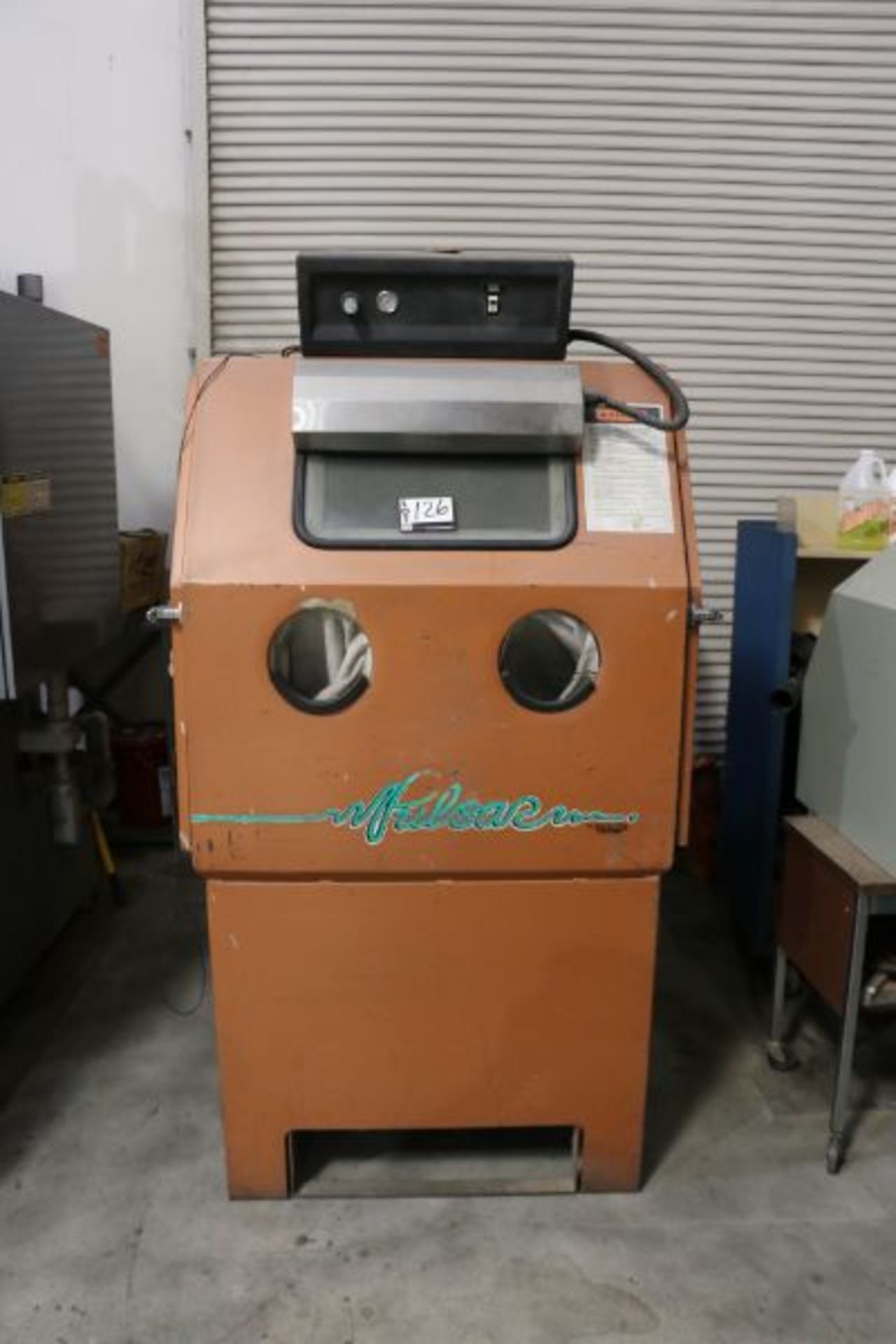 Clemco Pulsar III 1PH Abrasive Blast Cabinet, s/n 47104