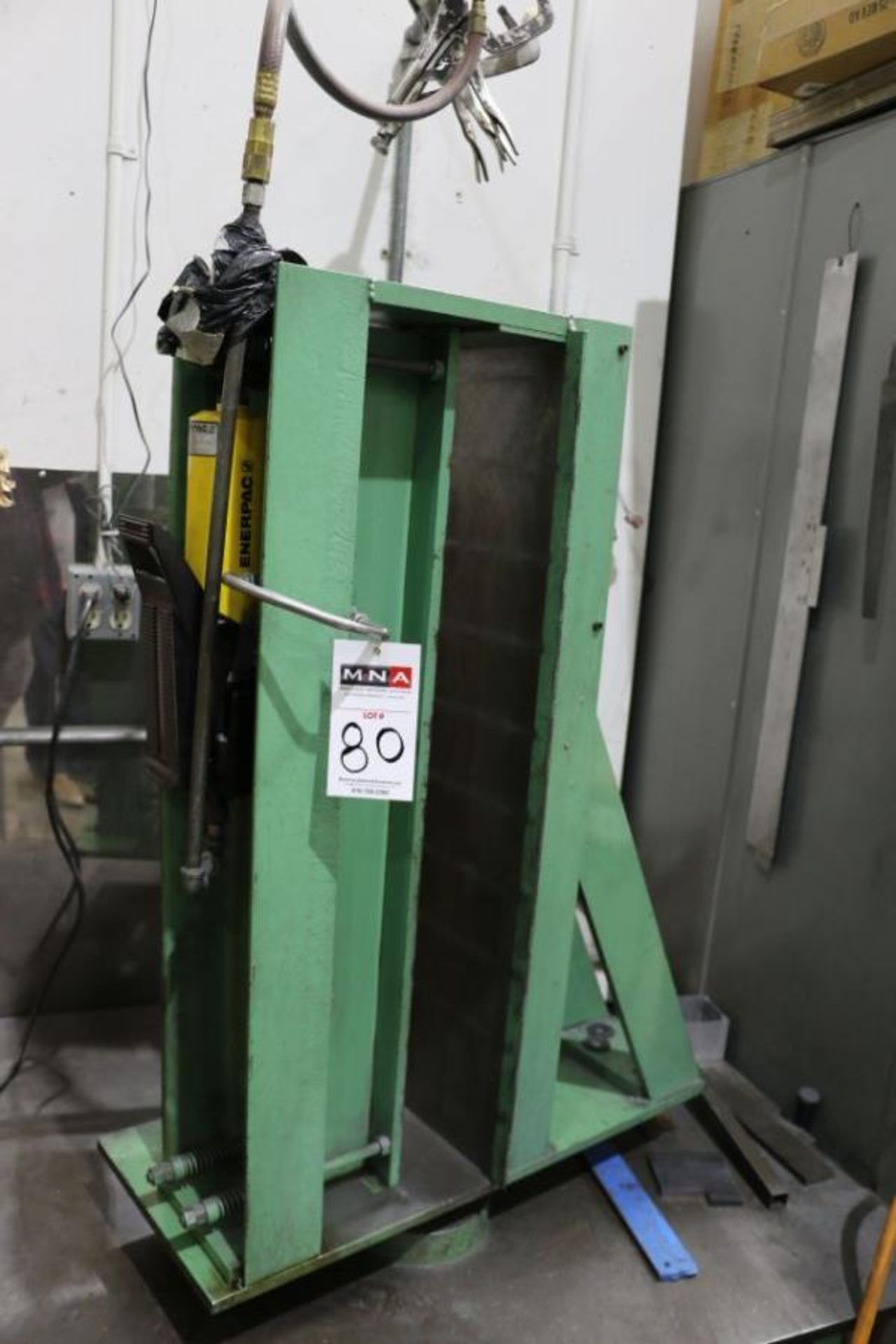Hydraulic Straightening Press with Enerpac Hydraulic Pump - Image 2 of 3