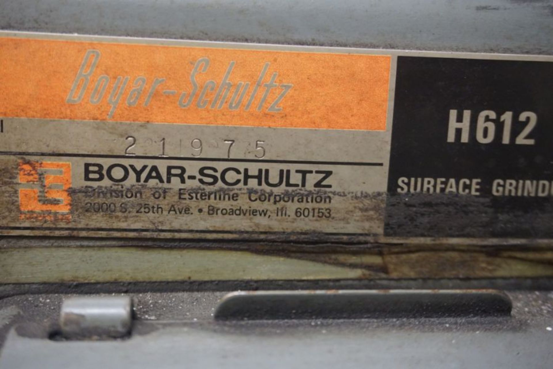 Boyar Schultz H612 Surfce Grinder, s/n 21975 - Image 5 of 5