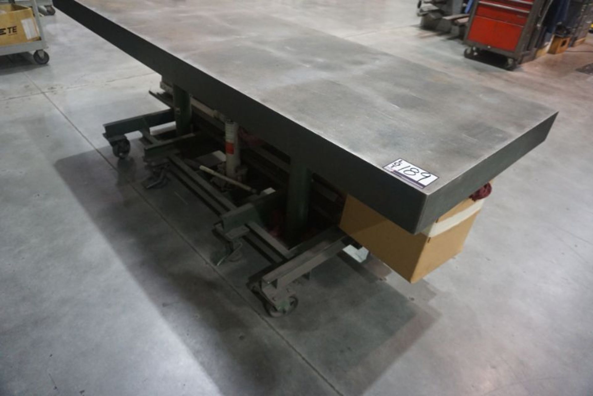 Lexco 30" x 96" Hydraulic Sheet Metal Table - Image 3 of 3