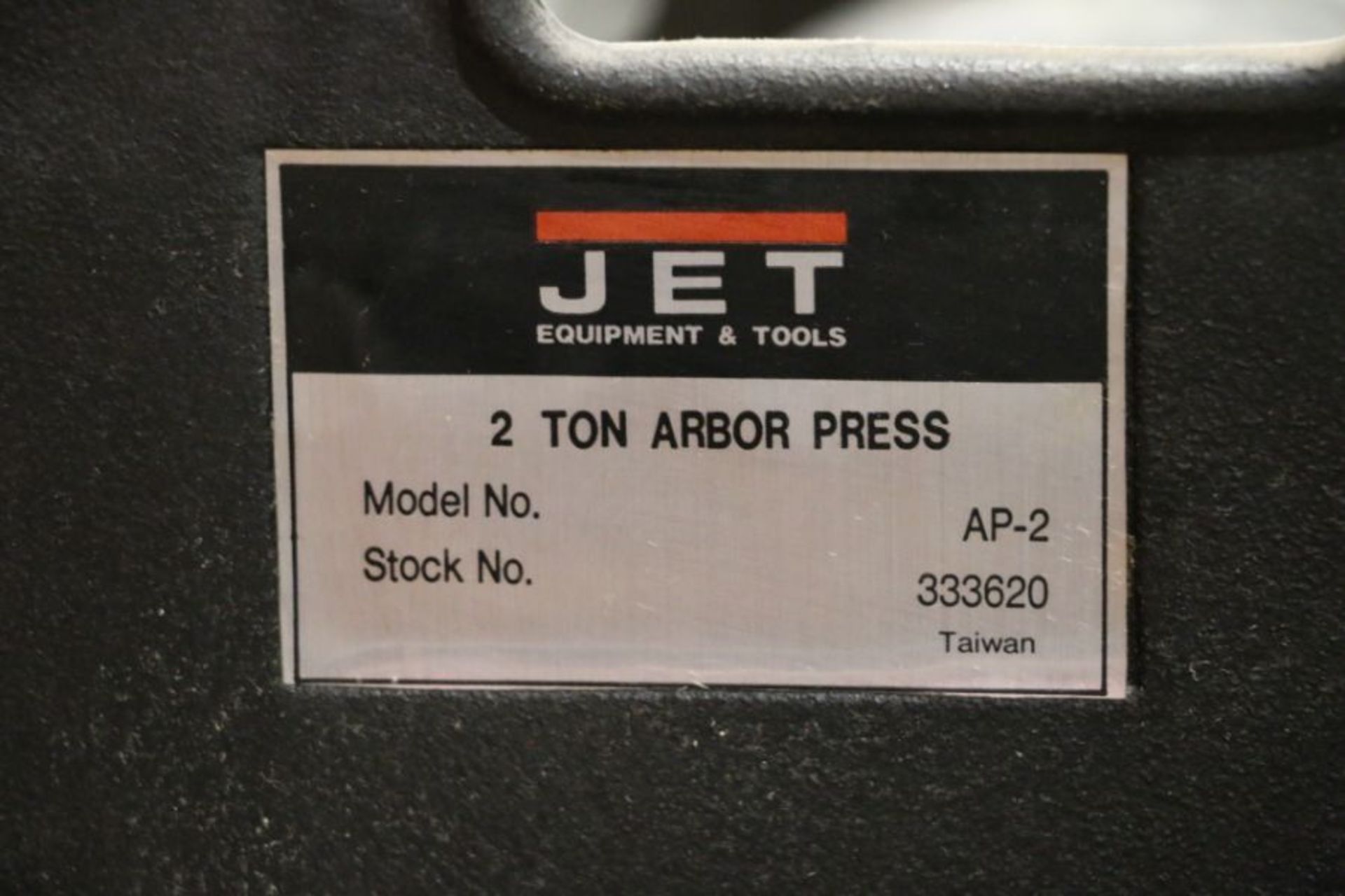 Jet AP-2 2 Ton Arbor Press - Image 4 of 4