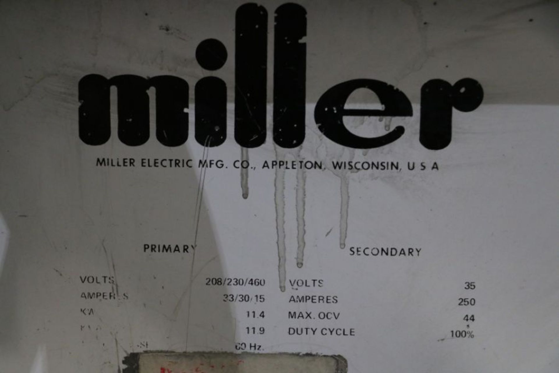Miller Welder with Millermatic 10A Wire Feeder - Image 6 of 6
