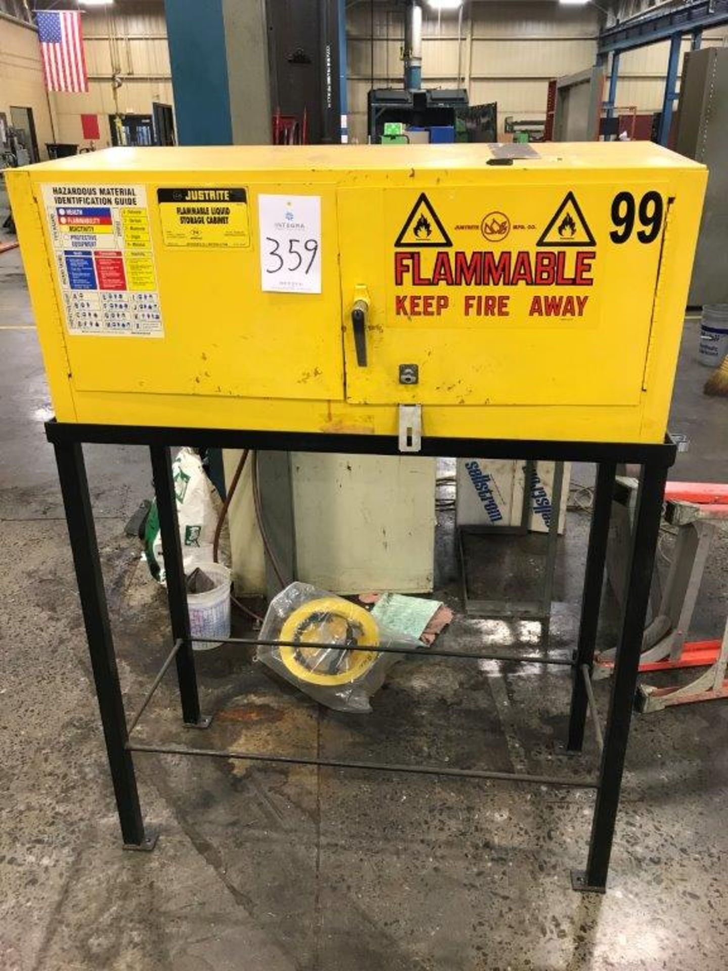 Just Rite 25801, 12-Gallon Flammable Liquids Storage Cabinet