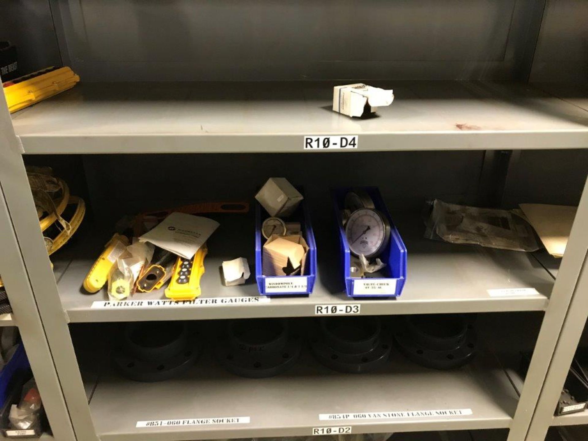 Assorted Crane Spare Parts Contents of (7) Sections of Shelving (Location Mezzanine) - Image 3 of 4