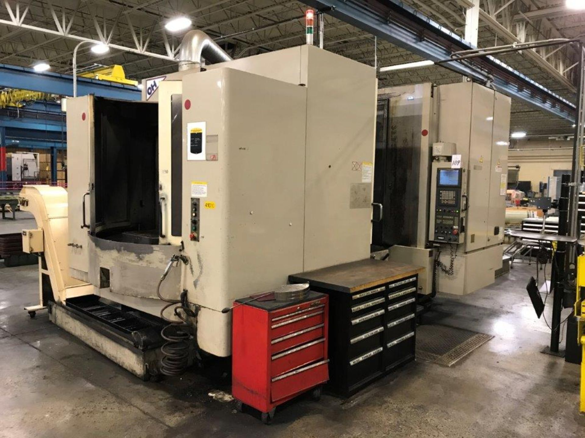 Okuma Howa Millac 630H, 4-Axis CNC Horizontal Machining Center S/N: 63104, with (2) 25" x 25"