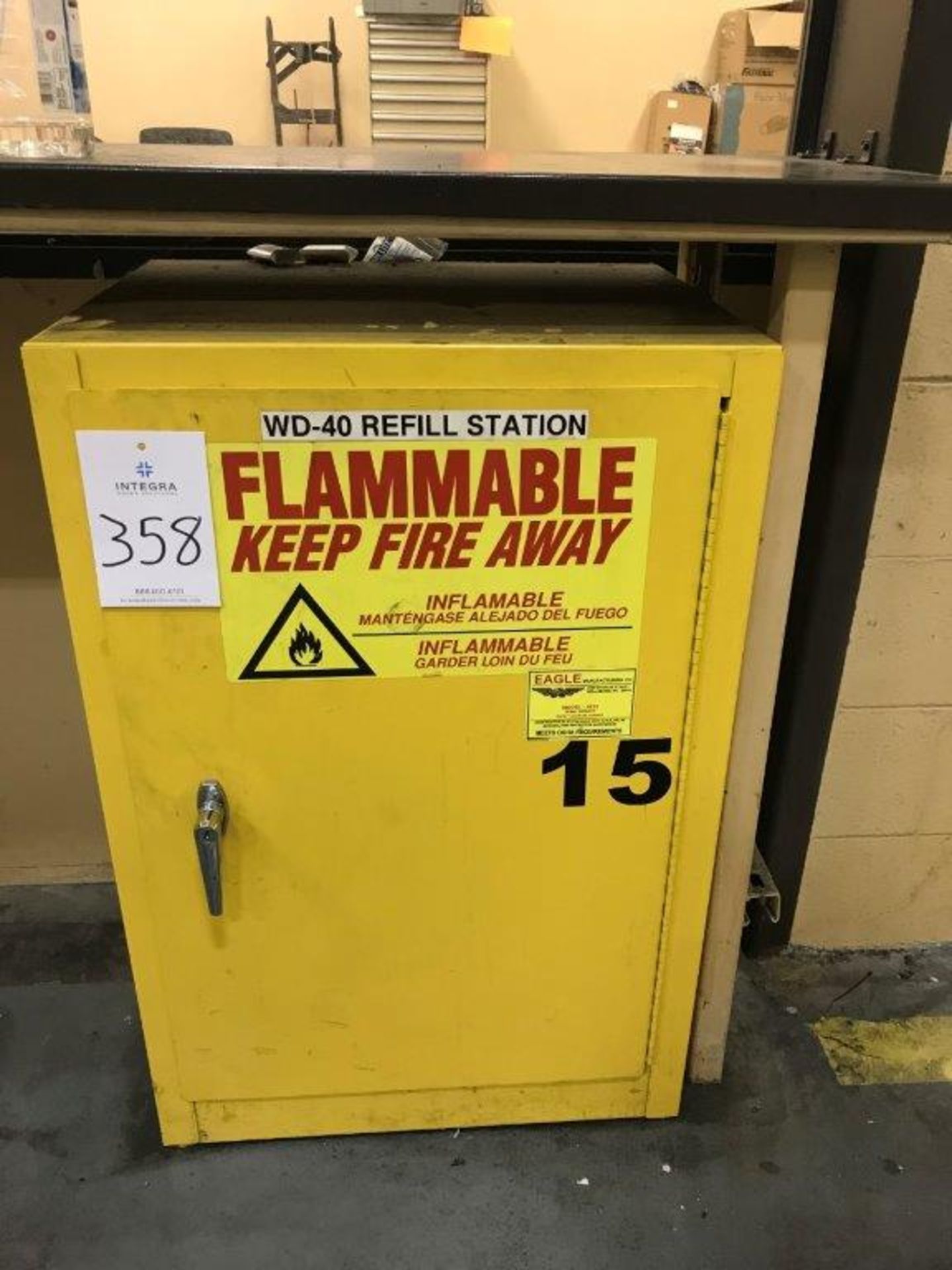 Eagle 1925, 12-Gallon Flammable Liquids Storage Cabinet