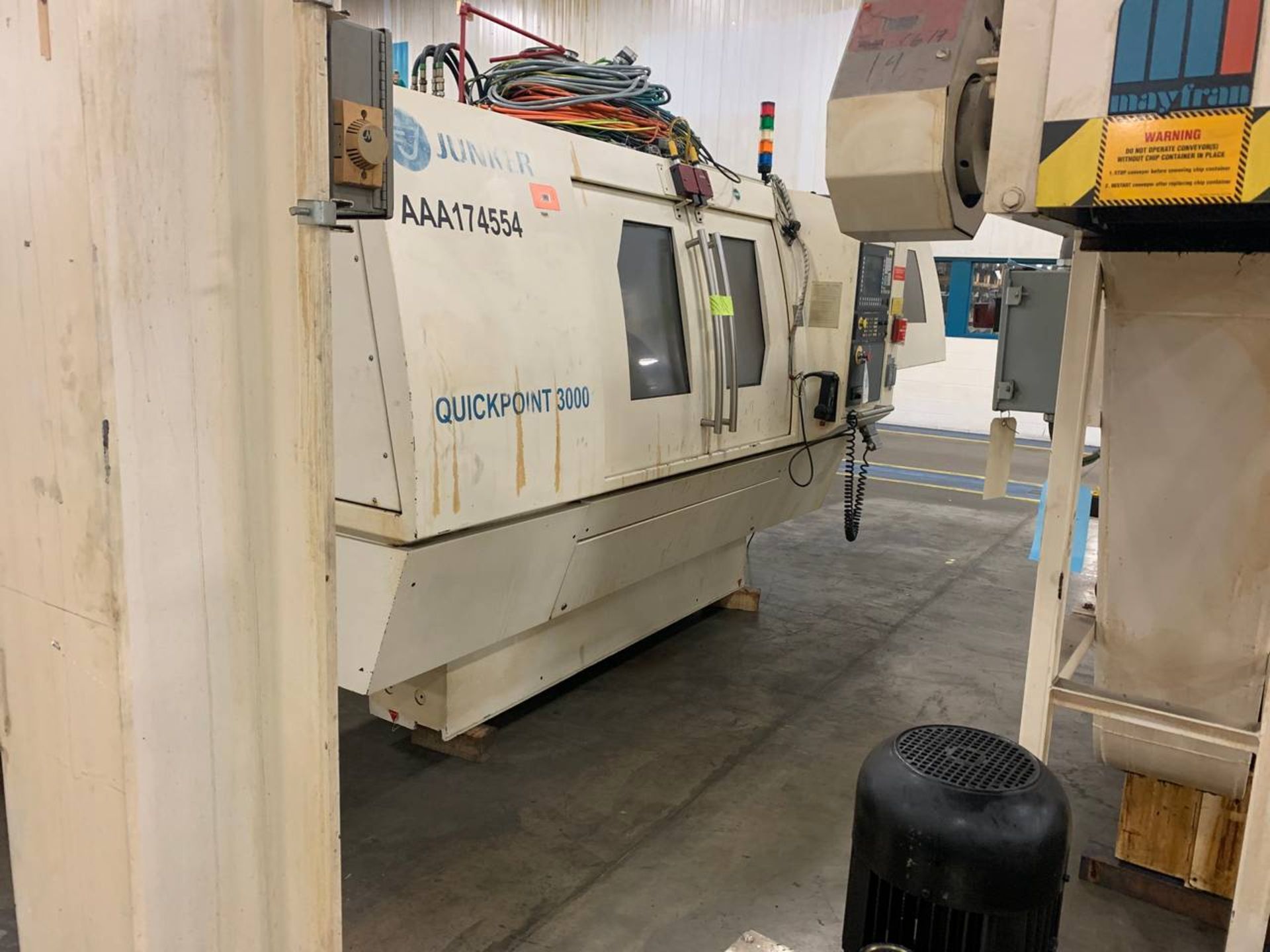 2004 Junker Quickpoint 3000/50 CNC Cylindrical Grinding Machine