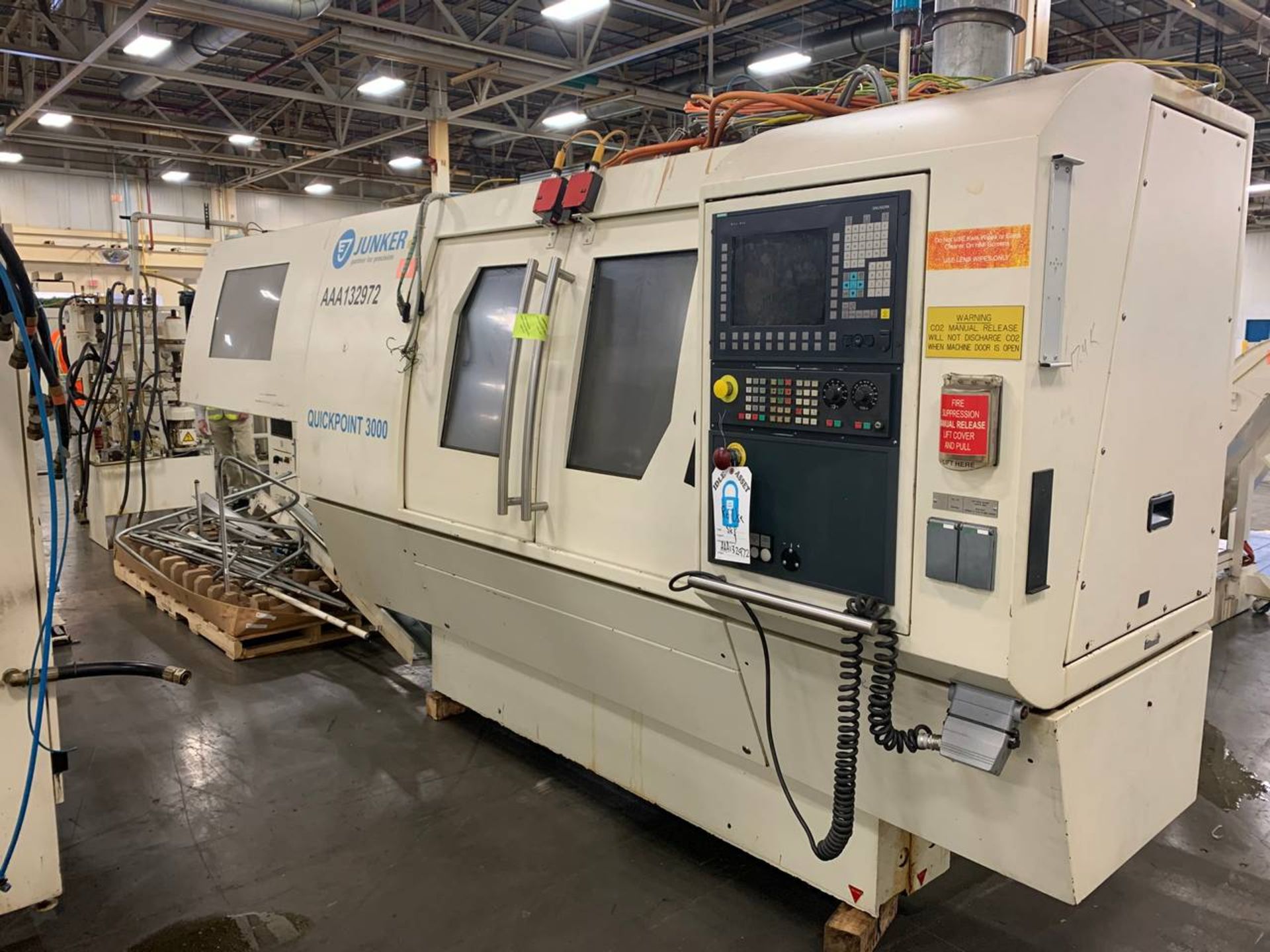 2004 Junker Quickpoint 3000/50 CNC Cylindrical Grinding Machine